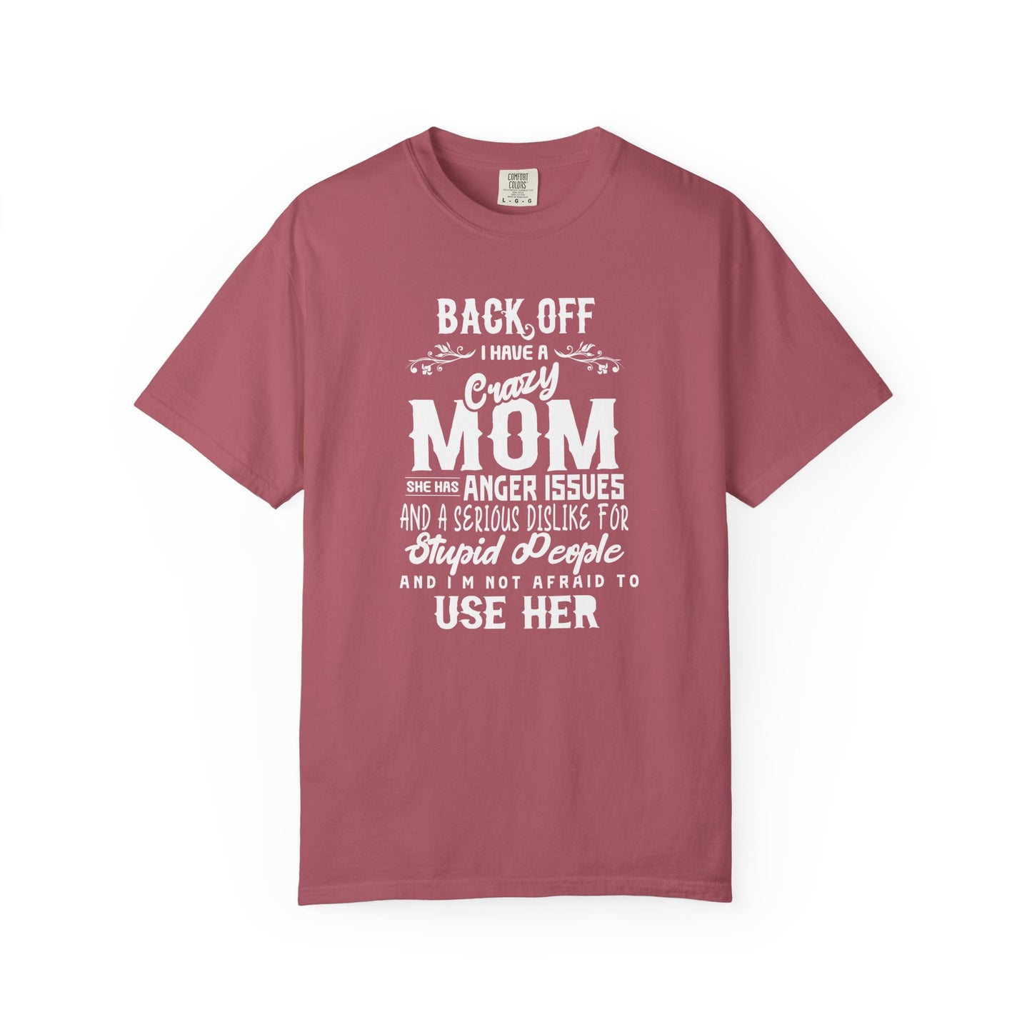 Mom T-shirt Mother's Day Mama Tee Unisex Comfort Colors Garment-Dyed Cotton h34