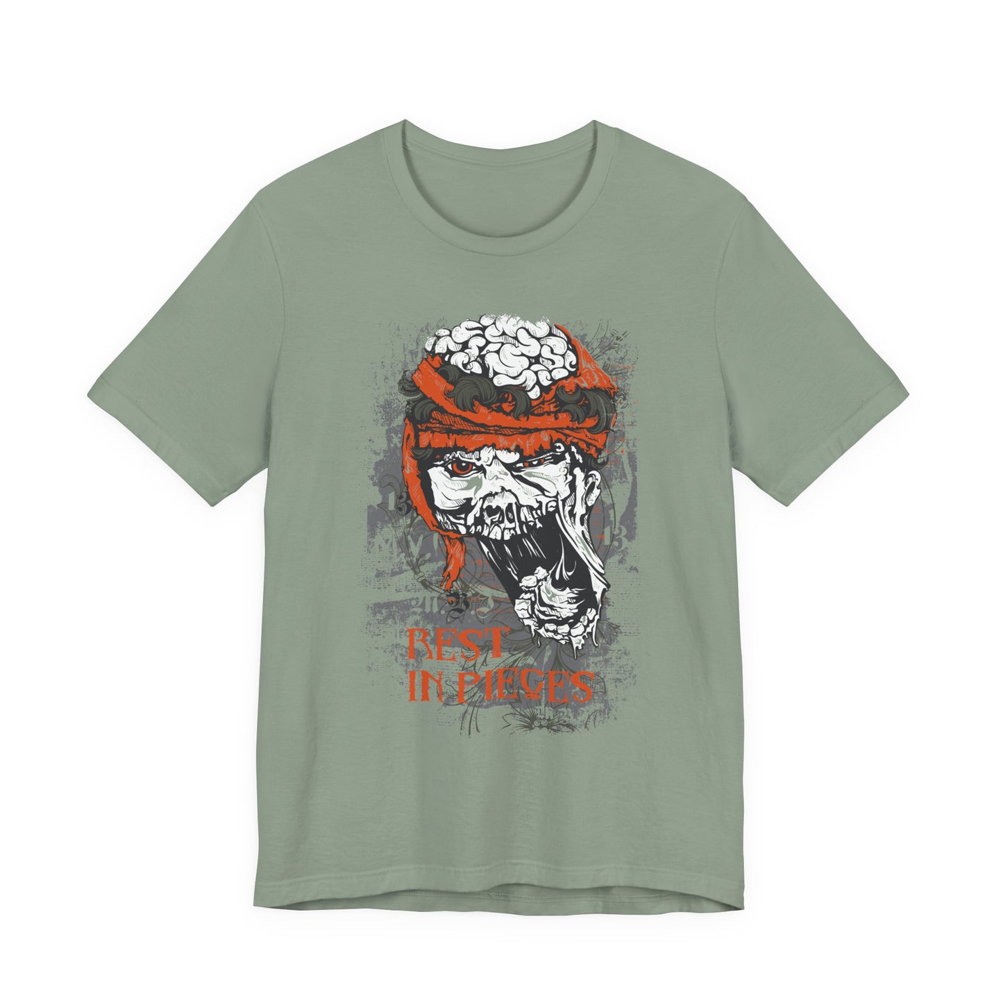 Skull Graphic Unisex Cotton T-Shirt r10