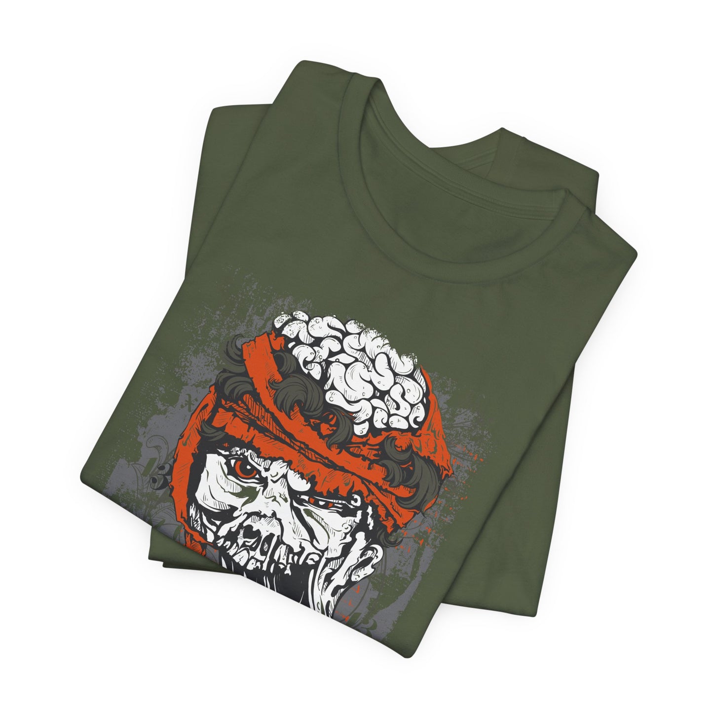 Skull Graphic Unisex Cotton T-Shirt r10