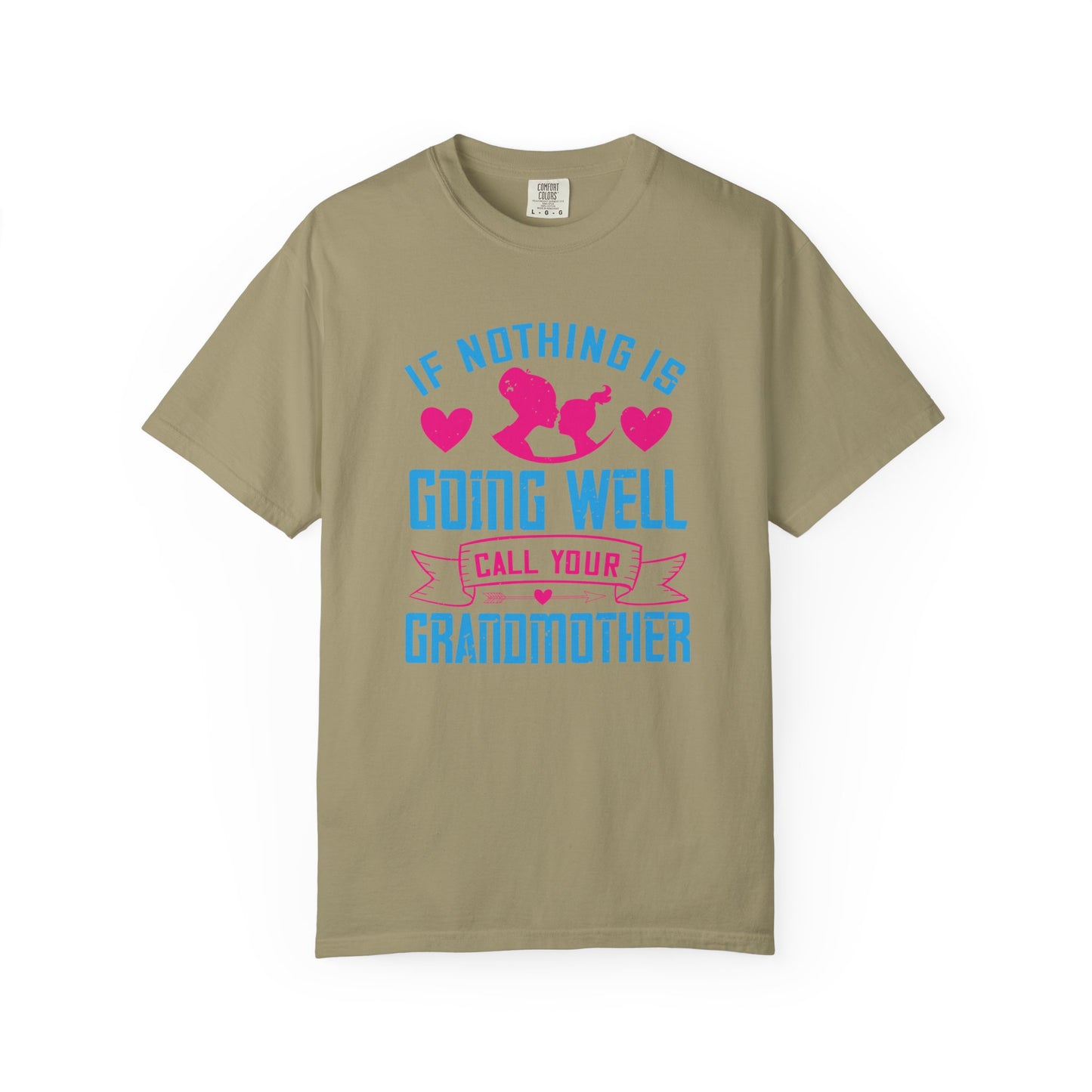 Grandma T-shirt Mother Day Mama Tee Unisex Comfort Colors Garment-Dyed Cotton h76