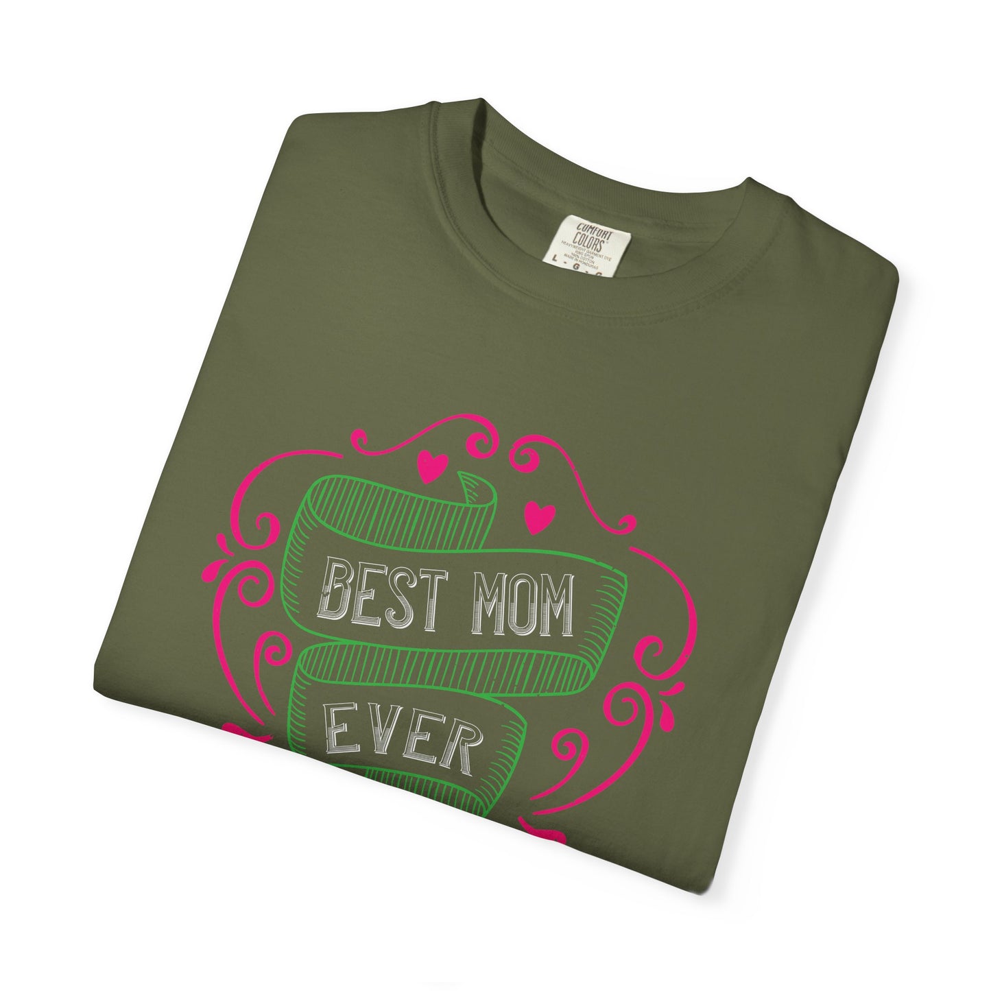 Mom T-shirt Mother Day Mama Tee Unisex Comfort Colors Garment-Dyed Cotton h64