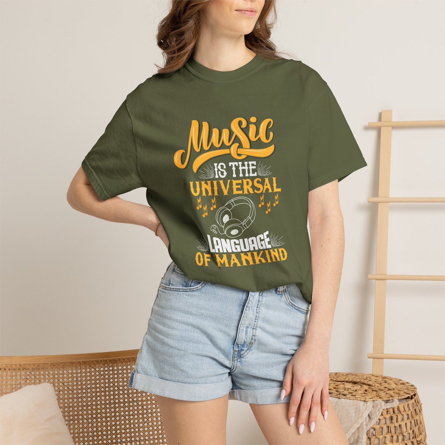 Music Graphic Design Unisex Cotton T-shirt 063
