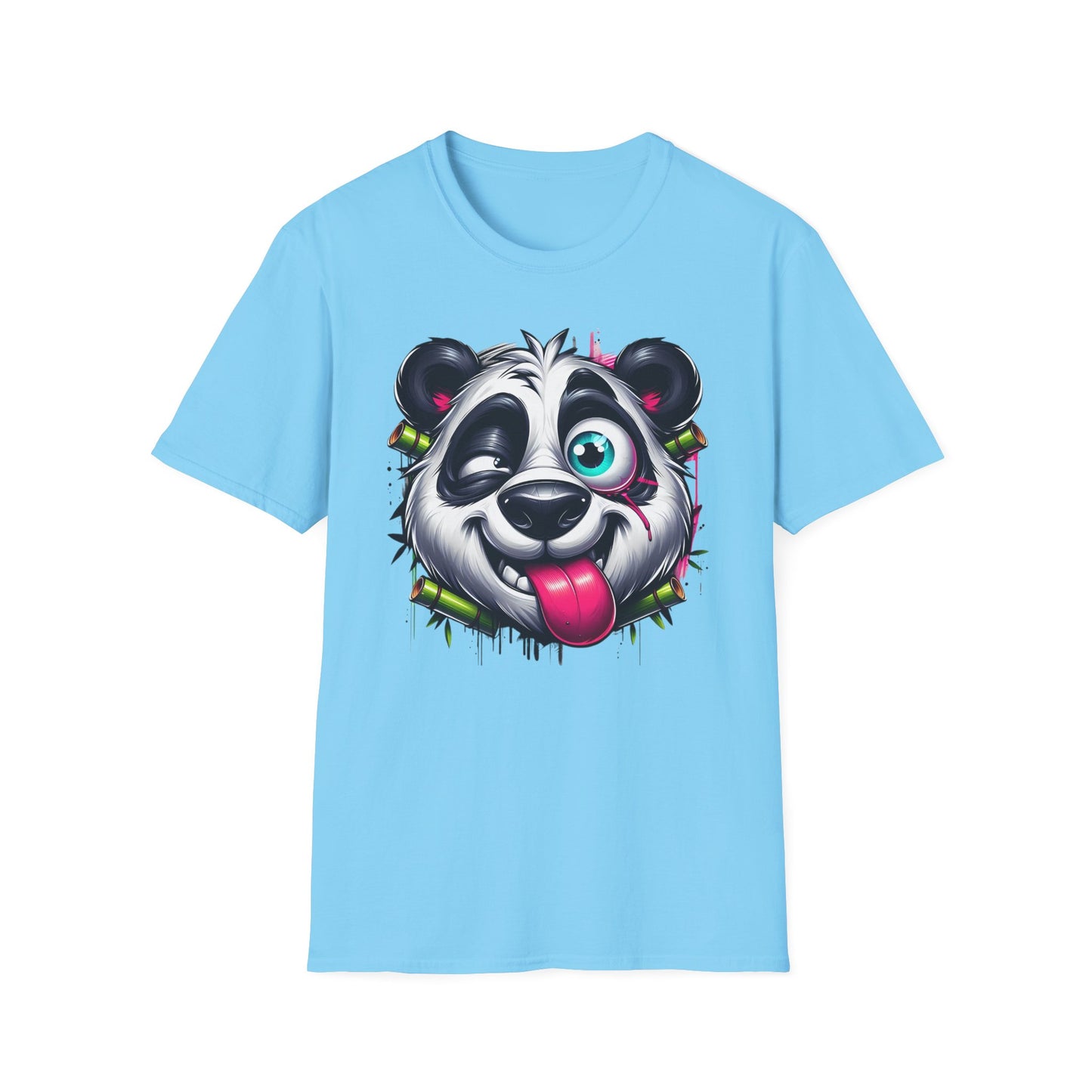 Animals Tees, Funny Animals Shirt, T Shirts with Funny Animals, T-Shirt with Panda, Panda Tees