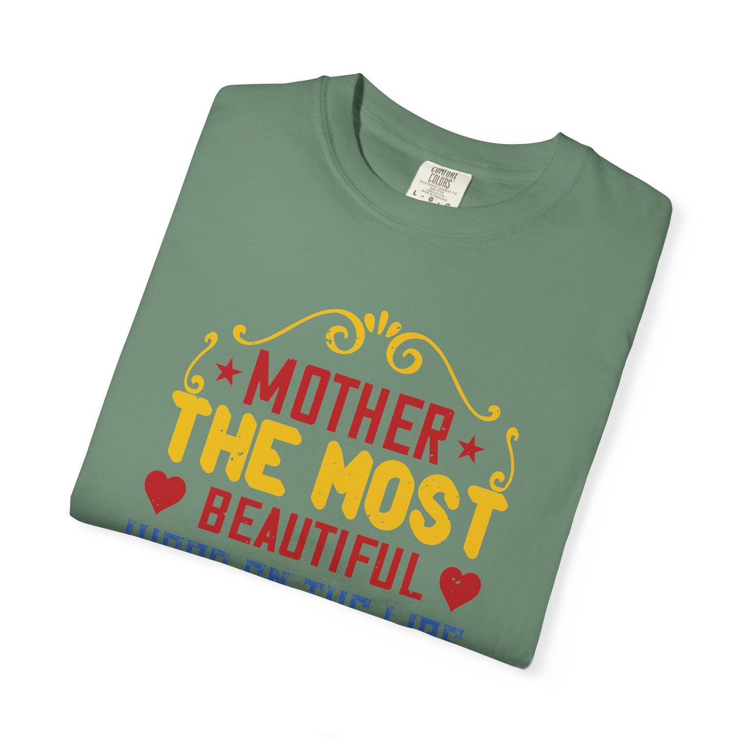 Mom T-shirt Mother Day Mama Tee Unisex Comfort Colors Garment-Dyed Cotton h84