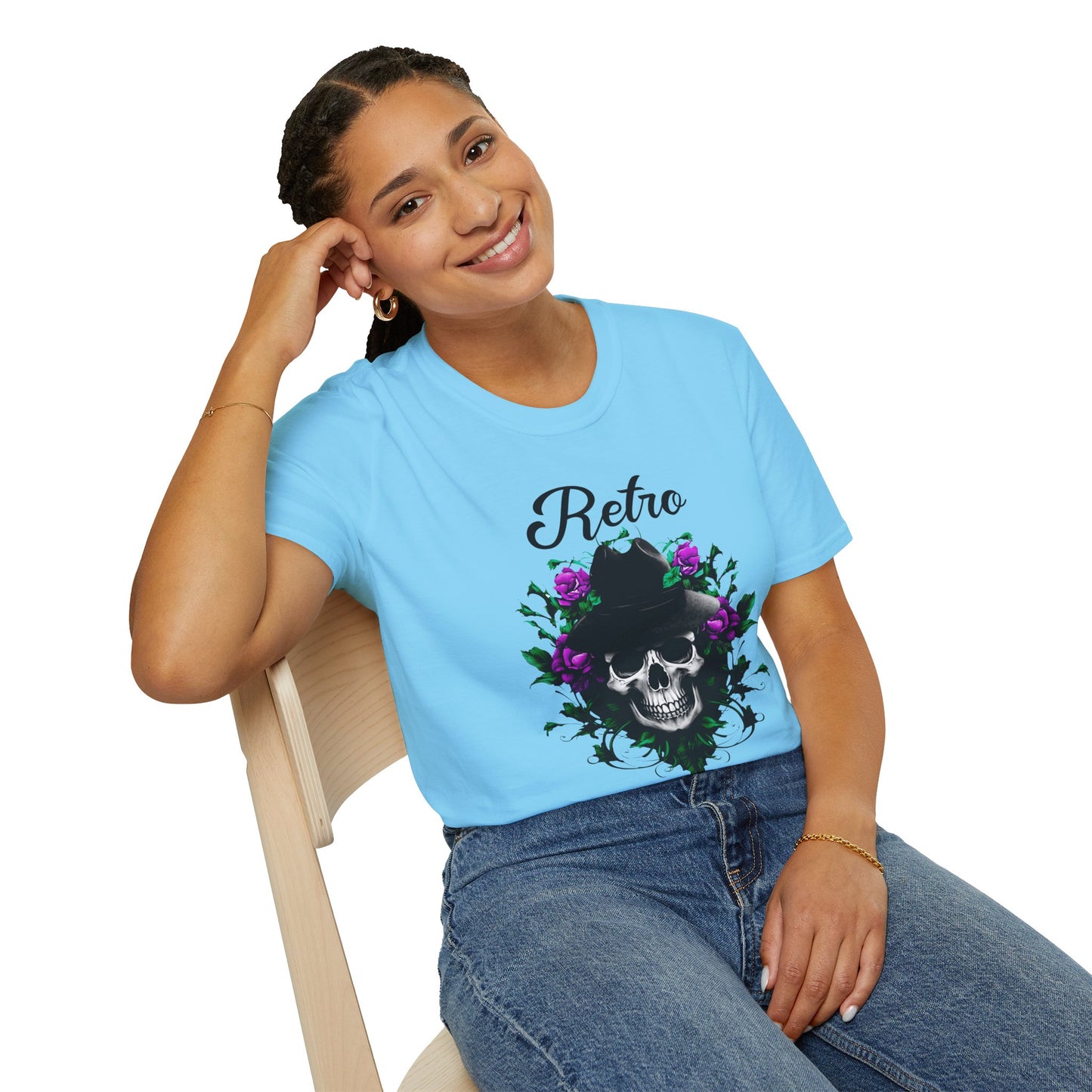Retro T Shirt, Retro Design Shirt, Retro Art Tee Shirt, T-shirt with Retro Style