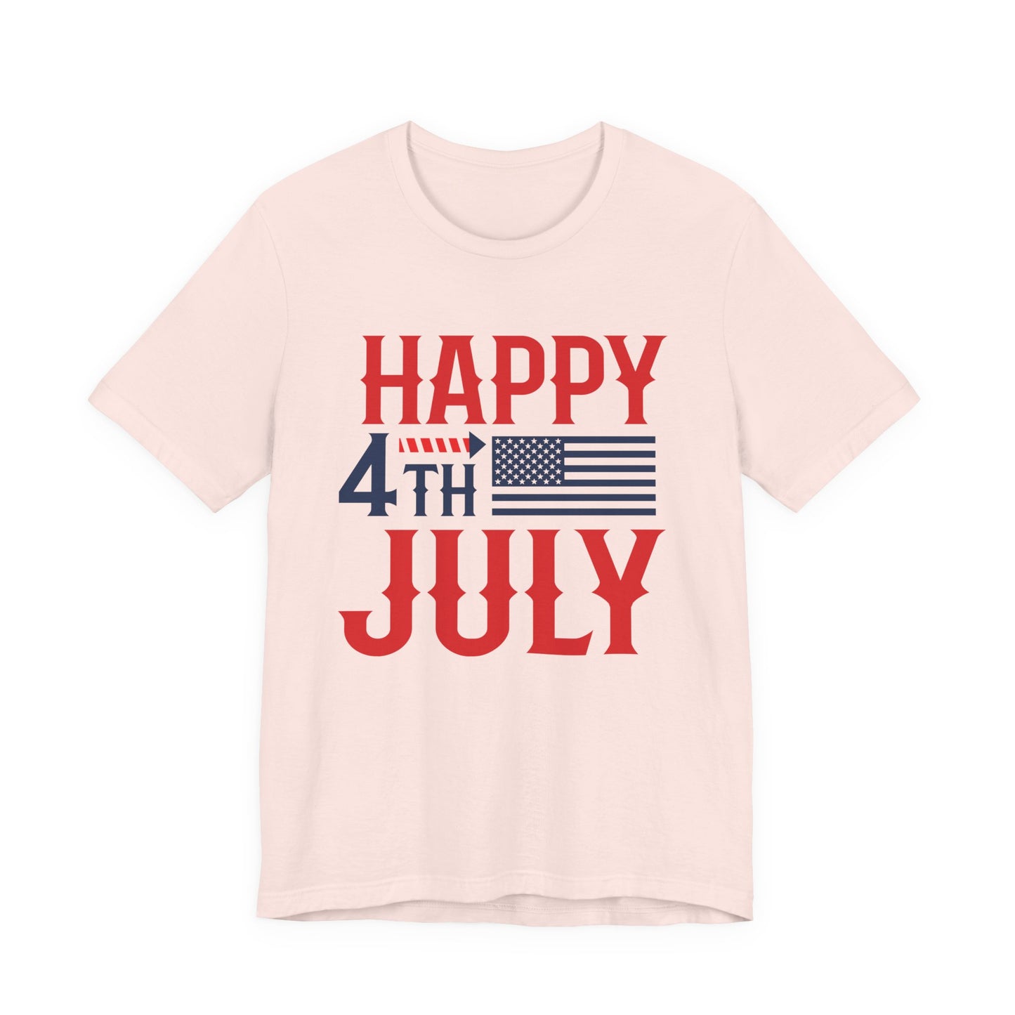 American Flag Graphic Unisex Cotton T-Shirt 011