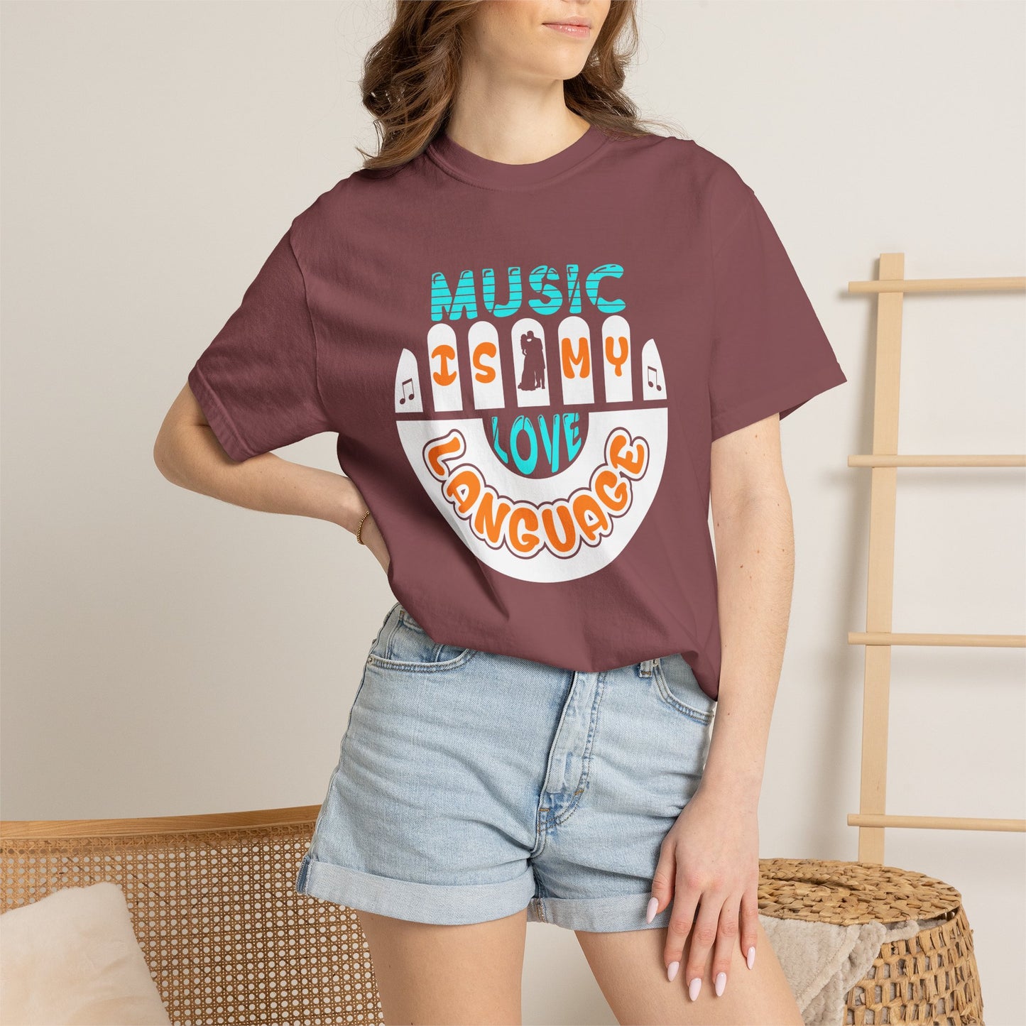 Music Graphic Design Unisex Cotton T-shirt 067