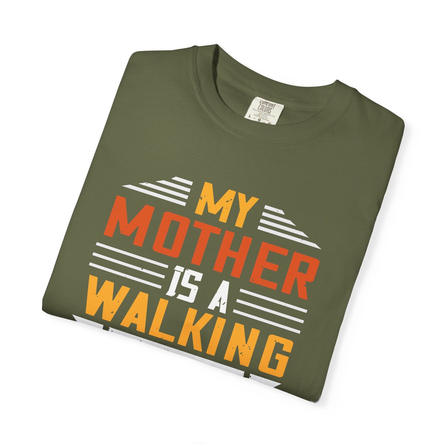 Mom T-shirt Mother Day Mama Tee Unisex Comfort Colors Garment-Dyed Cotton h87
