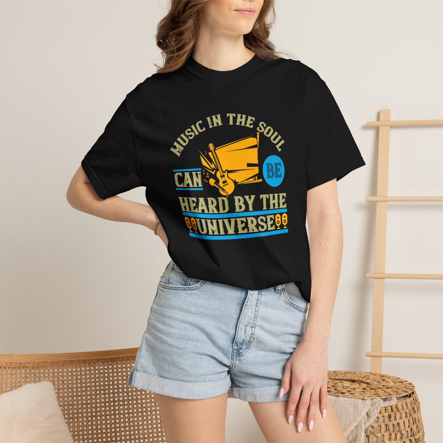 Music Graphic Design Unisex Cotton T-shirt m25