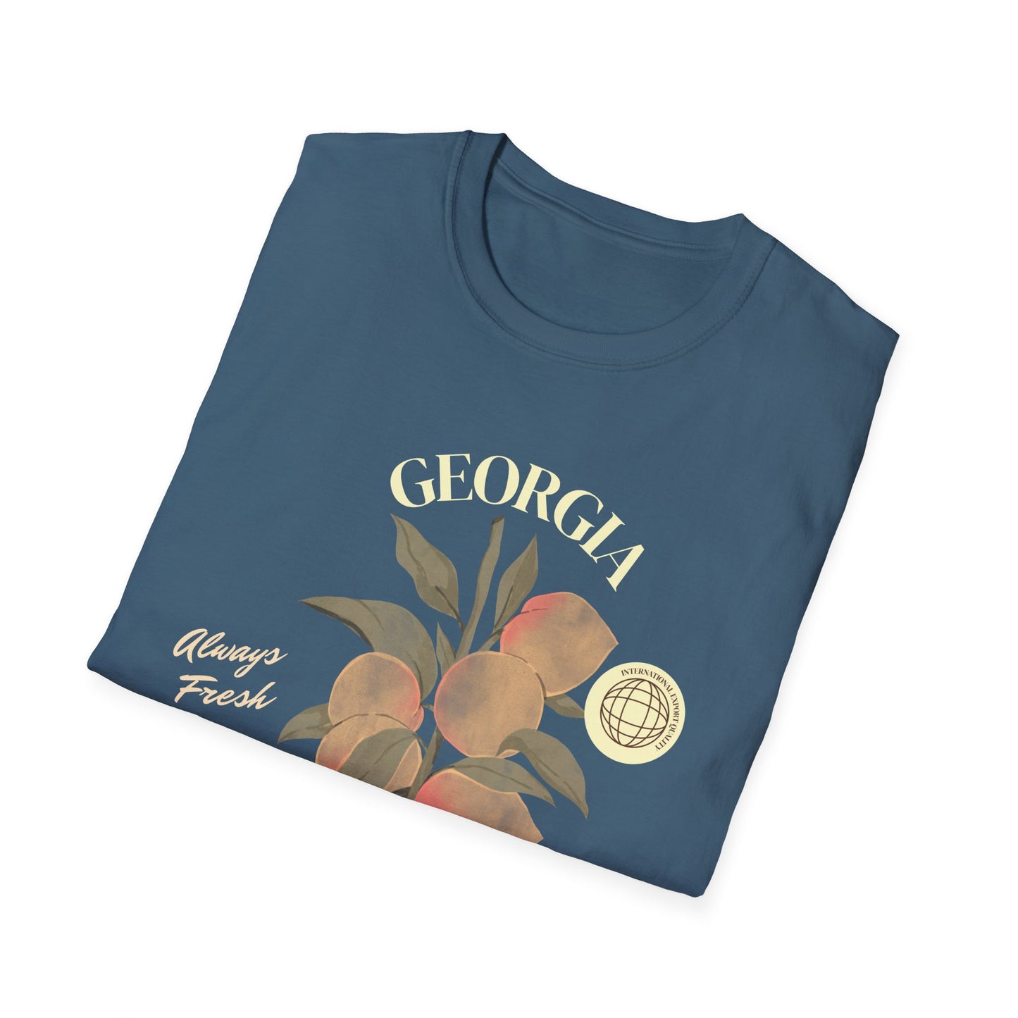 Food Tees, Funny Food T Shirts, Funny T Shirts, Shirt with Fruits, Shirt with Peach