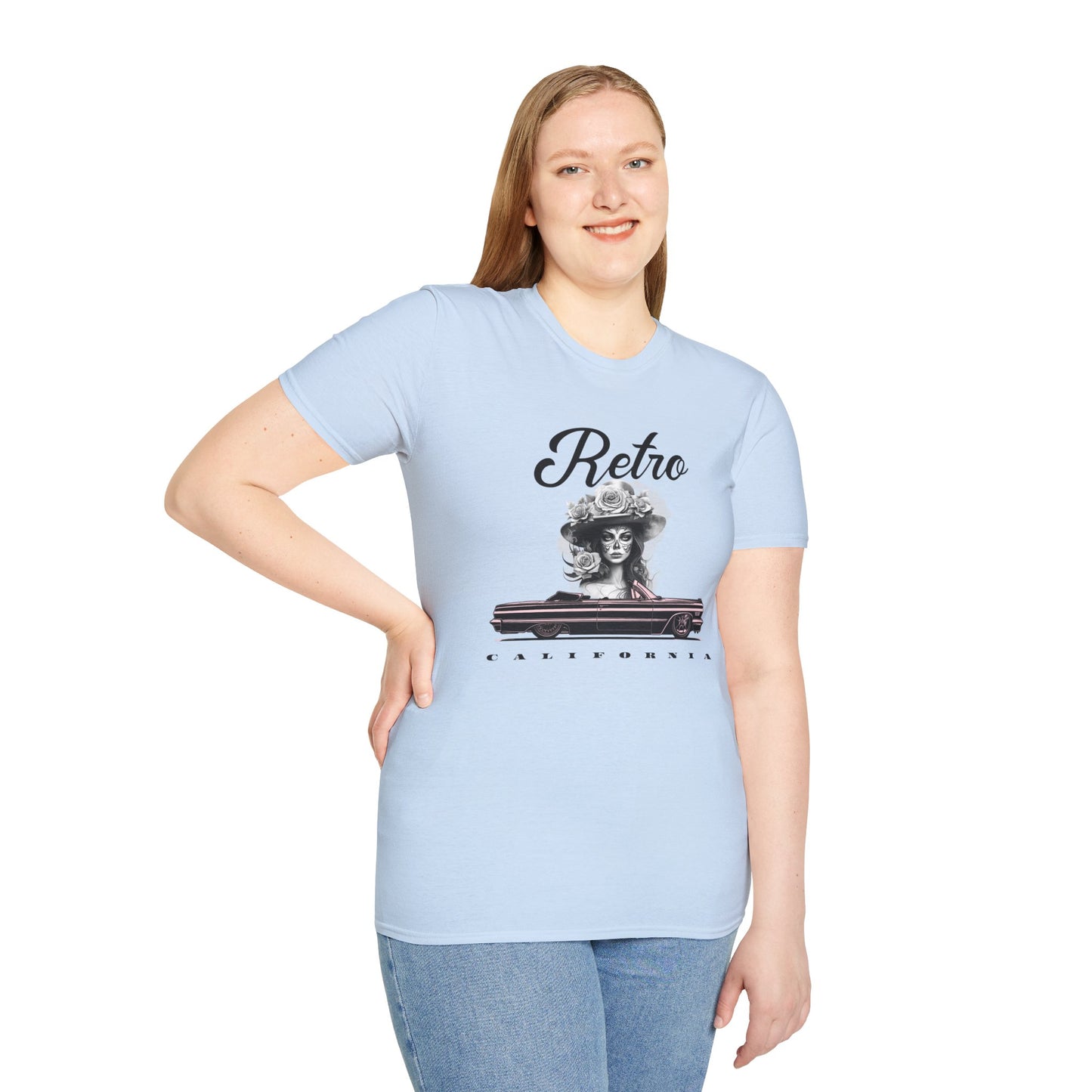Retro T Shirt, Retro Design Shirt, Retro Art Tee Shirt, T-shirt with Retro Style