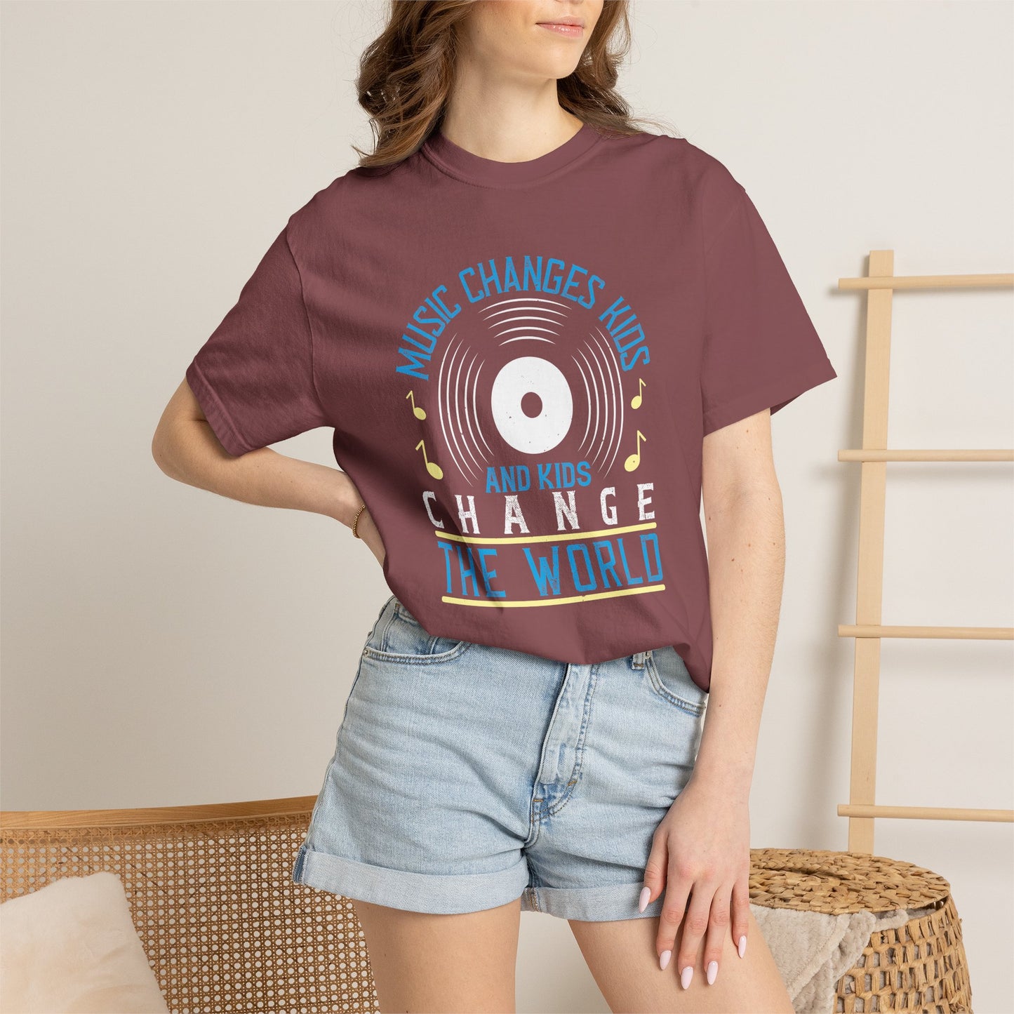 Music Graphic Design Unisex Cotton T-shirt m22