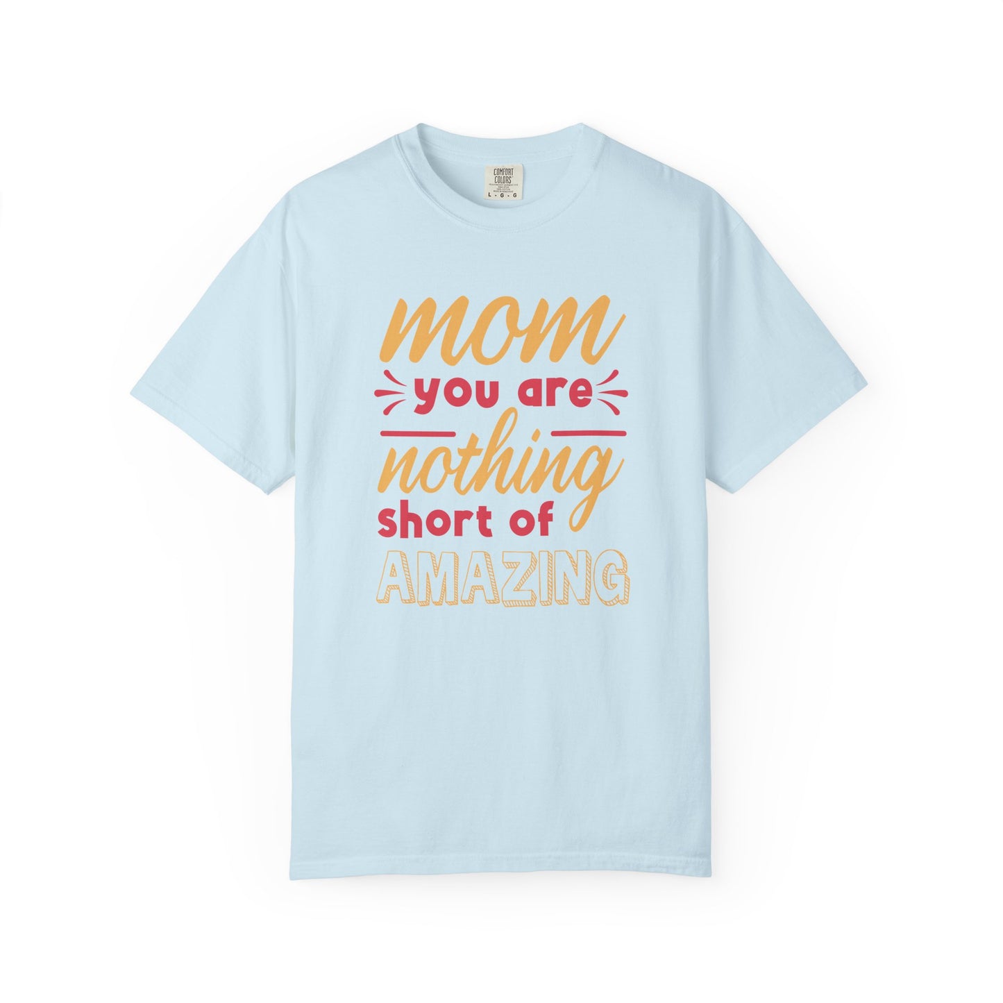 Mom T-shirt Mother's Day Mama Tee Unisex Comfort Colors Garment-Dyed Cotton h21