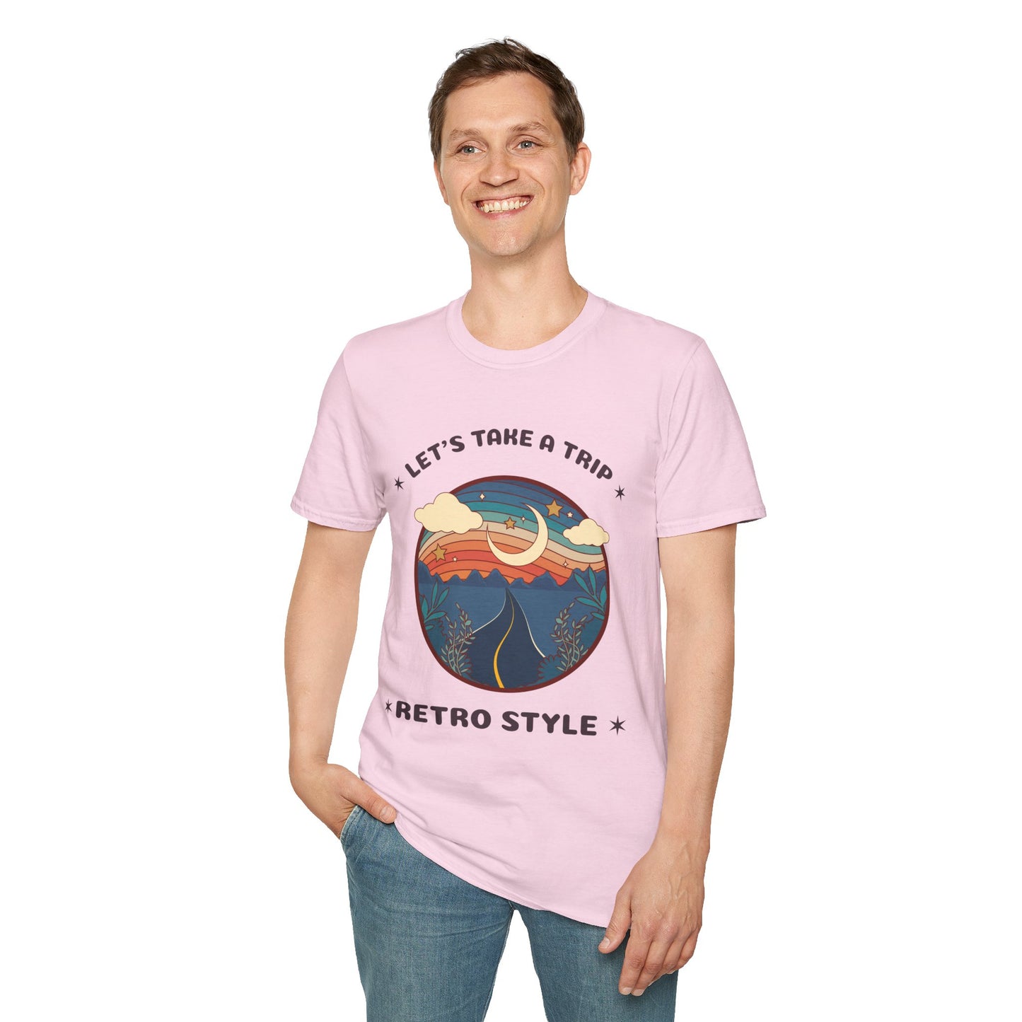 Retro T Shirt, Retro Design Shirt, Retro Art Tee Shirt, T-shirt with Retro Style