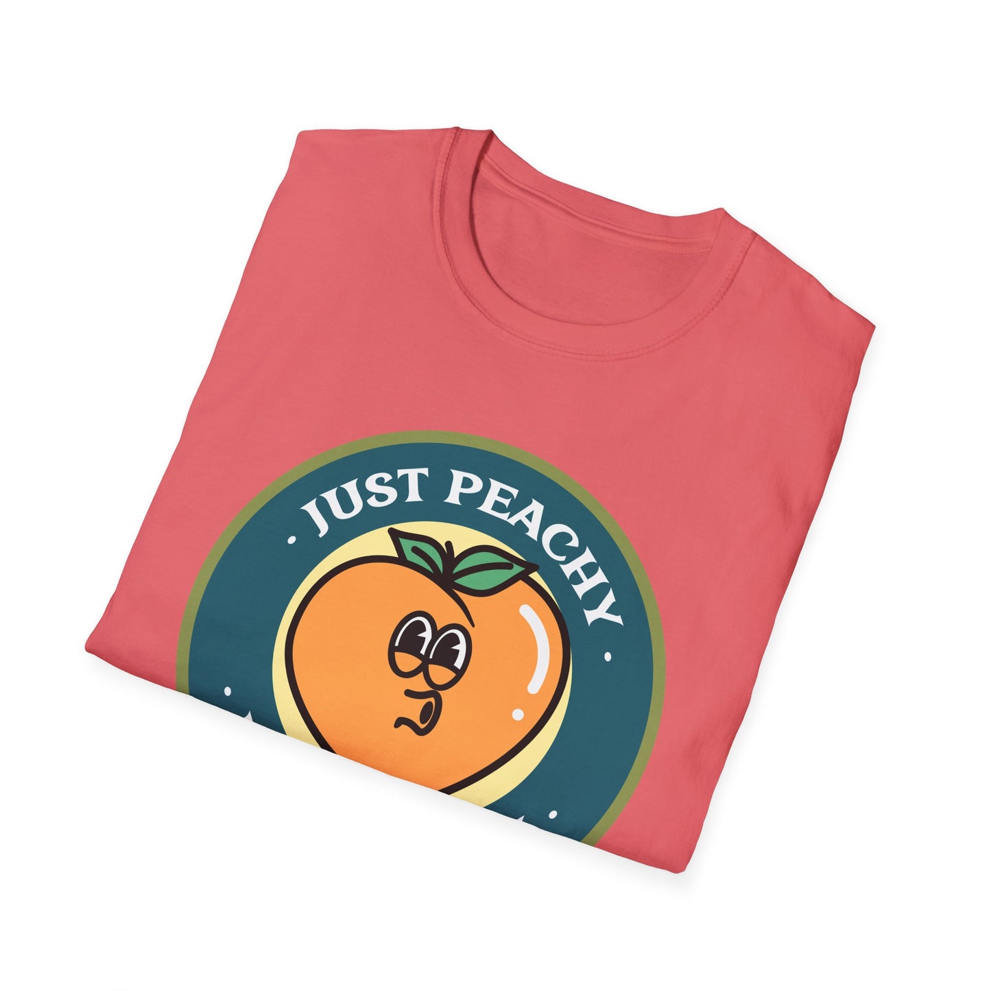 Food Tees, Funny Food T Shirts, Funny T Shirts, Shirt with Fruits, Shirt with Peach