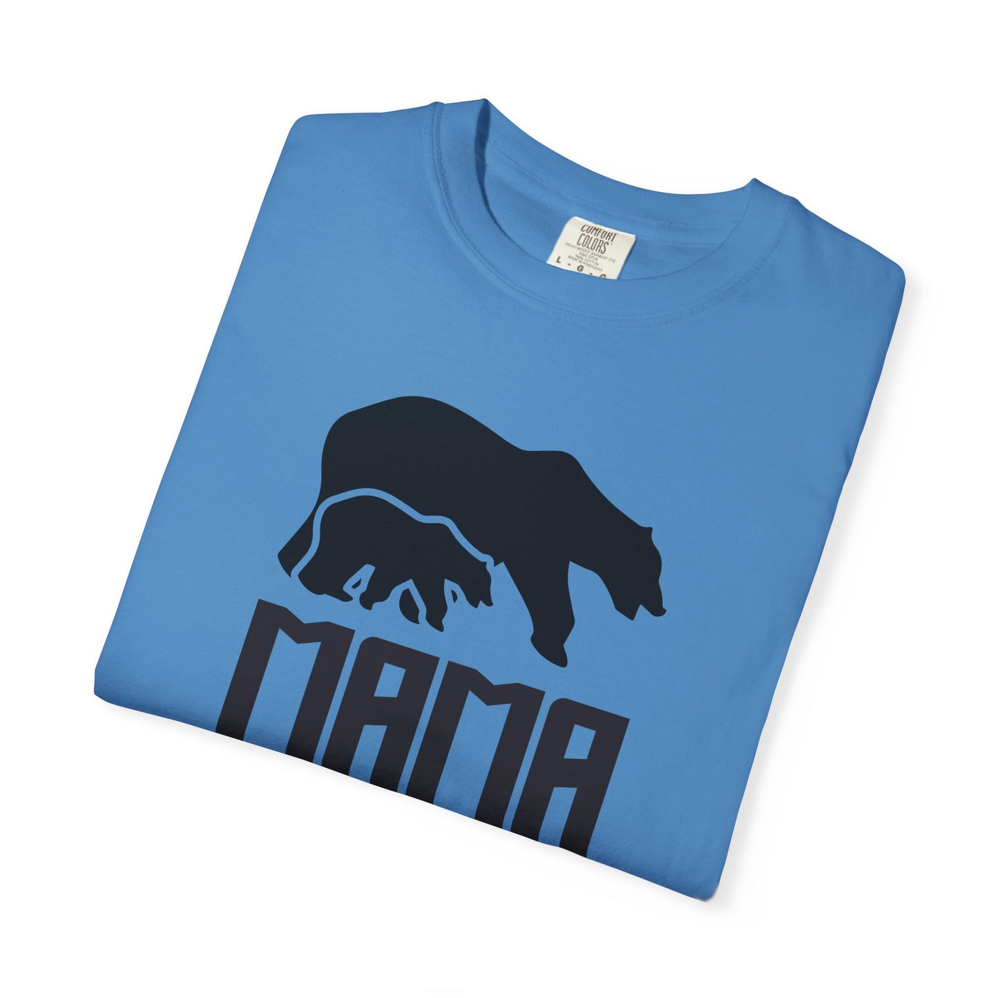 Mama Bear Mom T-shirt Mother's Day Mama Tee Unisex Comfort Colors Garment-Dyed Cotton h12