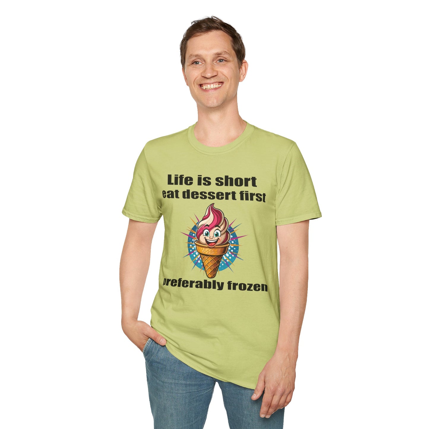 Food Tees, Funny Food T Shirts, Funny T Shirts, Shirt with Food, Junk Food Tees, Shirt with Ice Cream, Ice Cream T-Shirt