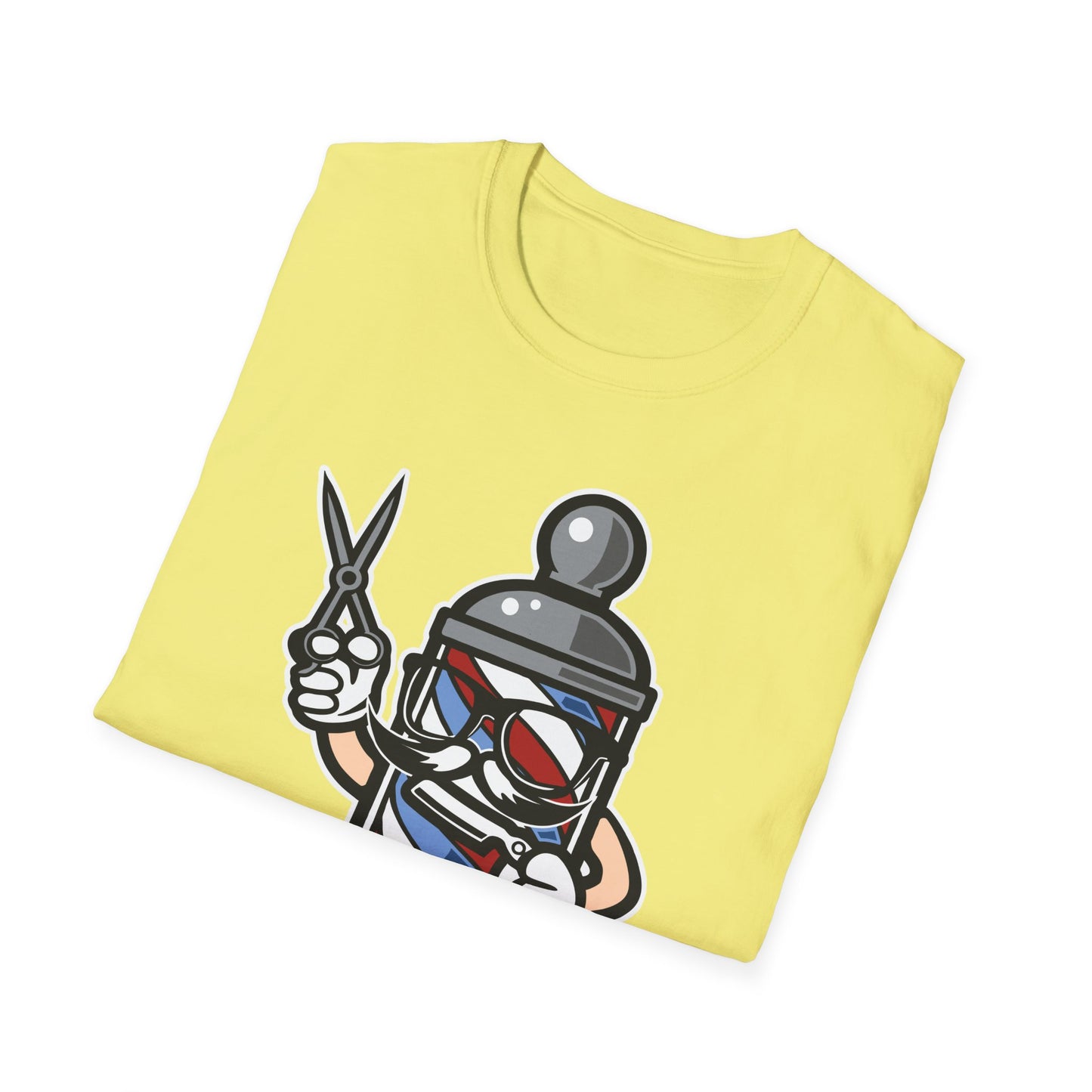 Cartoon Animation T Shirt Unisex Funny Tee Cotton Gildan Softstyle 64000 Comfortable Wear