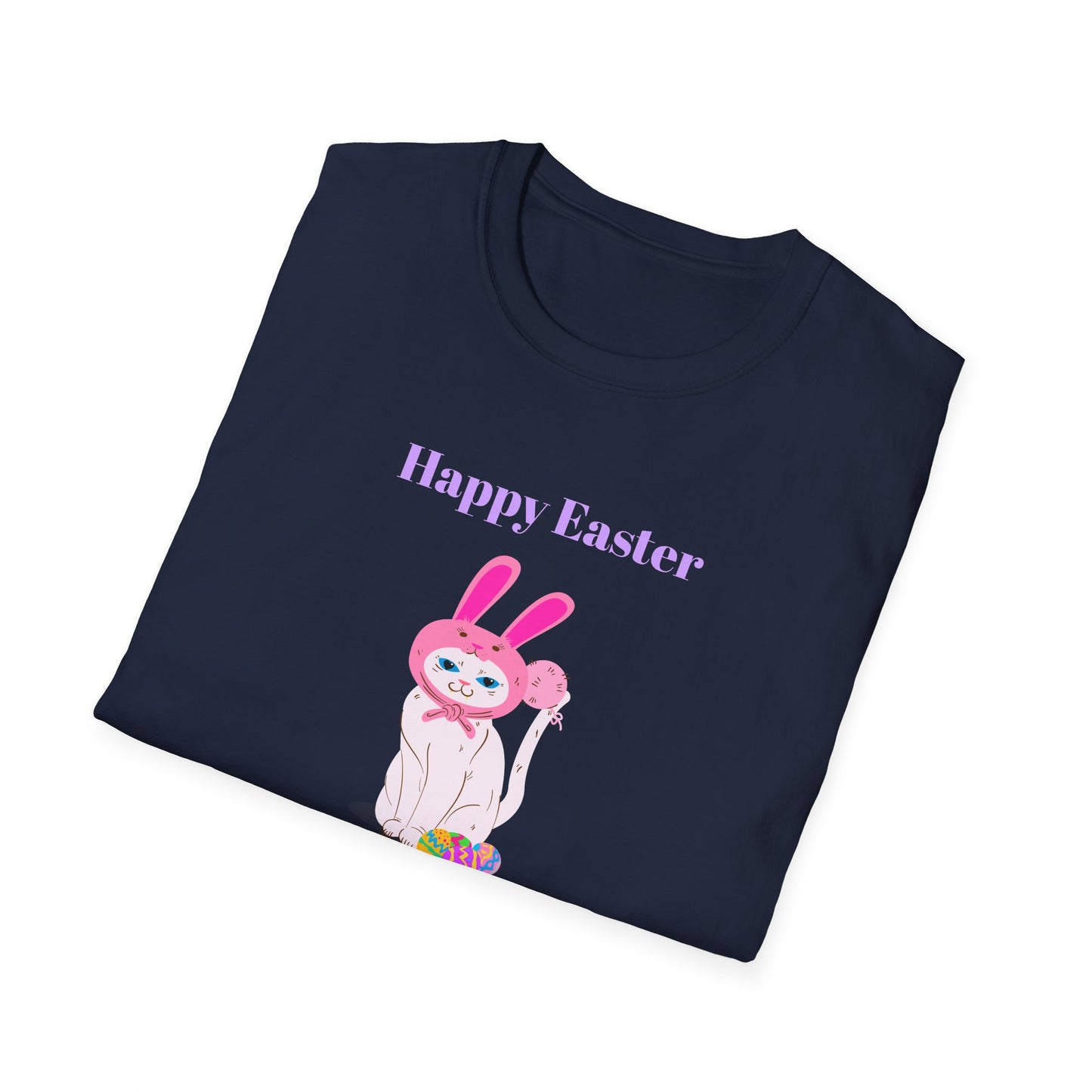 Easter Bunny T-Shirt, Tee Shirt with Easter Signature, T Shirt with Easter Prints, Tee Shirt with Easter Design - 11