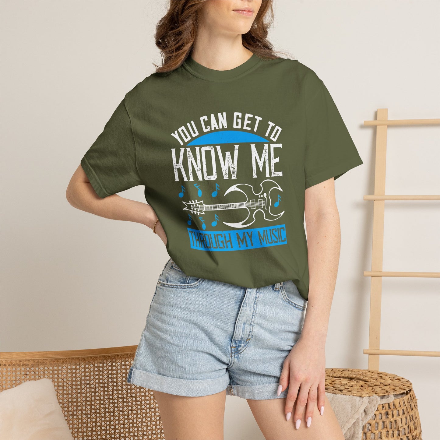 Music Graphic Design Unisex Cotton T-shirt m1