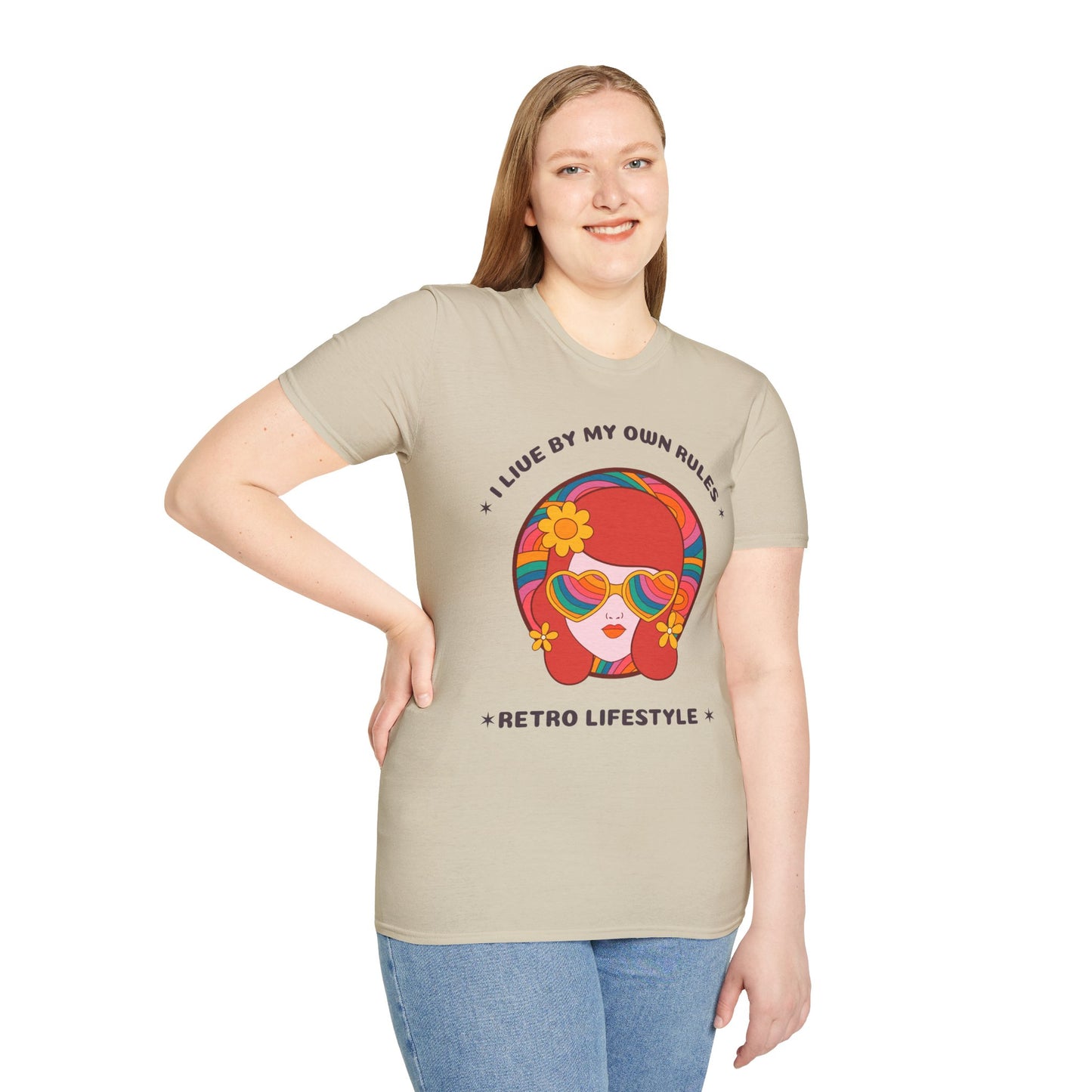 Retro T Shirt, Retro Design Shirt, Retro Art Tee Shirt, T-shirt with Retro Style