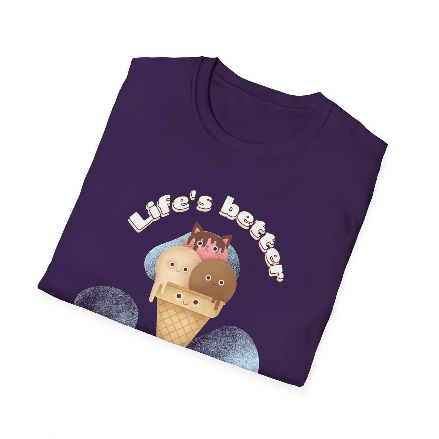 Food Tees, Funny Food T Shirts, Funny T Shirts, Shirt with Food, Junk Food Tees, Shirt with Ice Cream, Ice Cream T-Shirt