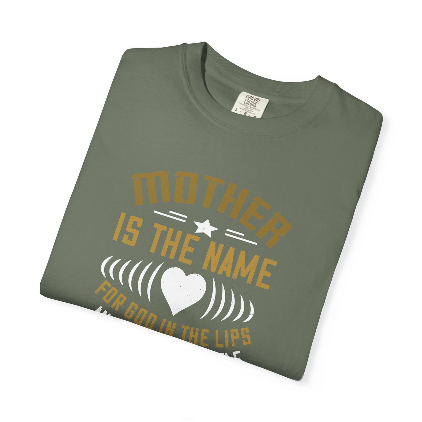 Mom T-shirt Mother Day Mama Tee Unisex Comfort Colors Garment-Dyed Cotton h83