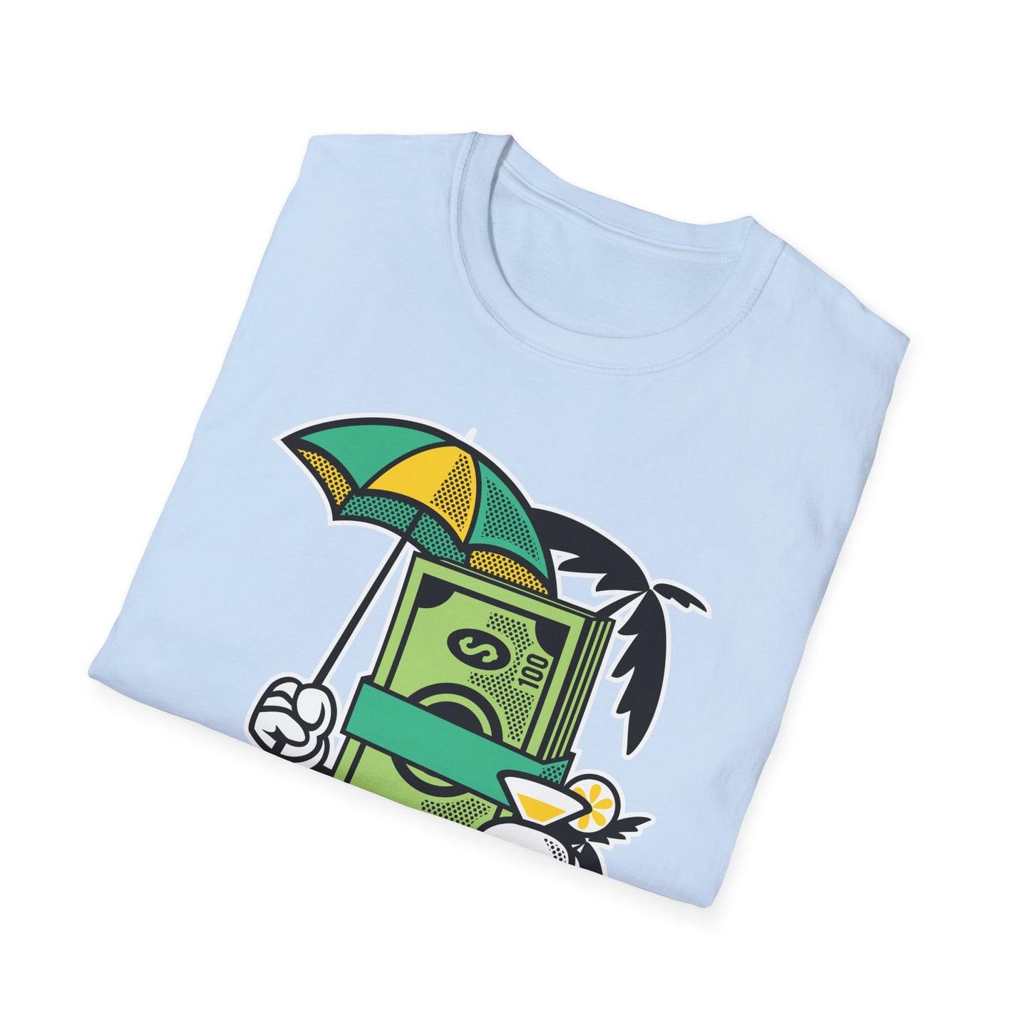 Cartoon T Shirt Animation T Shirt Funny Tee Unisex Softstyle Cotton Tee Art Design 64000