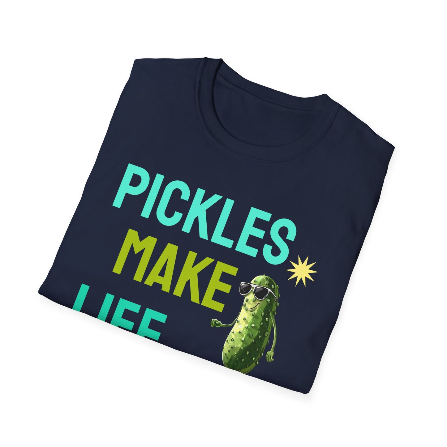 Food Tees, Funny Food T Shirts, Funny T Shirts, Shirt with Vegetables, Shirt with Pickle