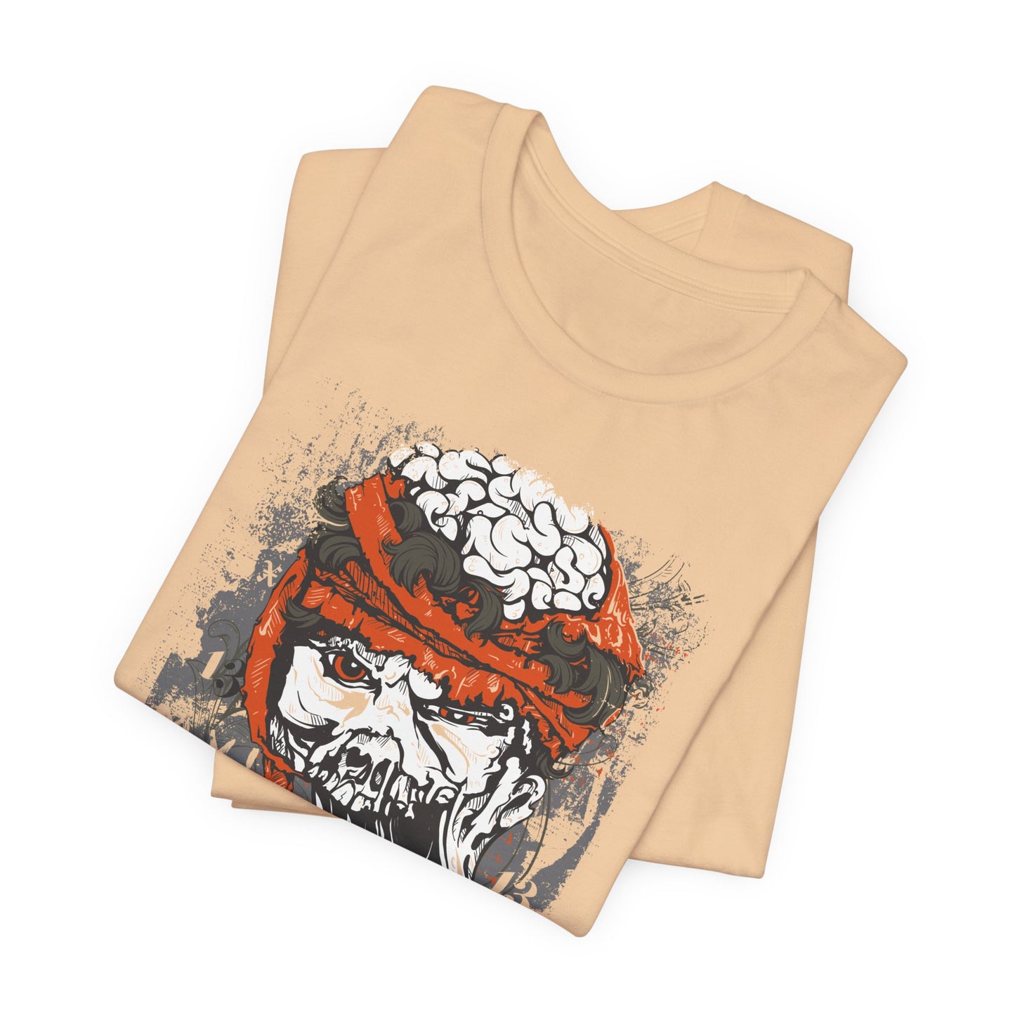 Skull Graphic Unisex Cotton T-Shirt r10