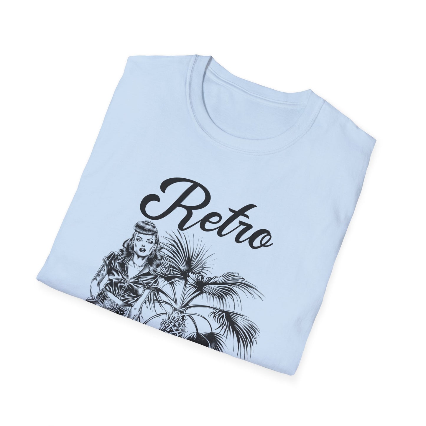 Retro T Shirt, Retro Design Shirt, Retro Art Tee Shirt, T-shirt with Retro Style