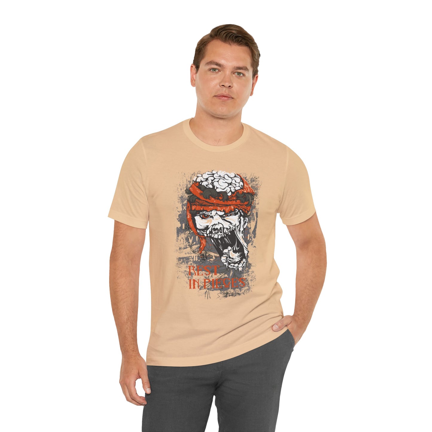 Skull Graphic Unisex Cotton T-Shirt r10
