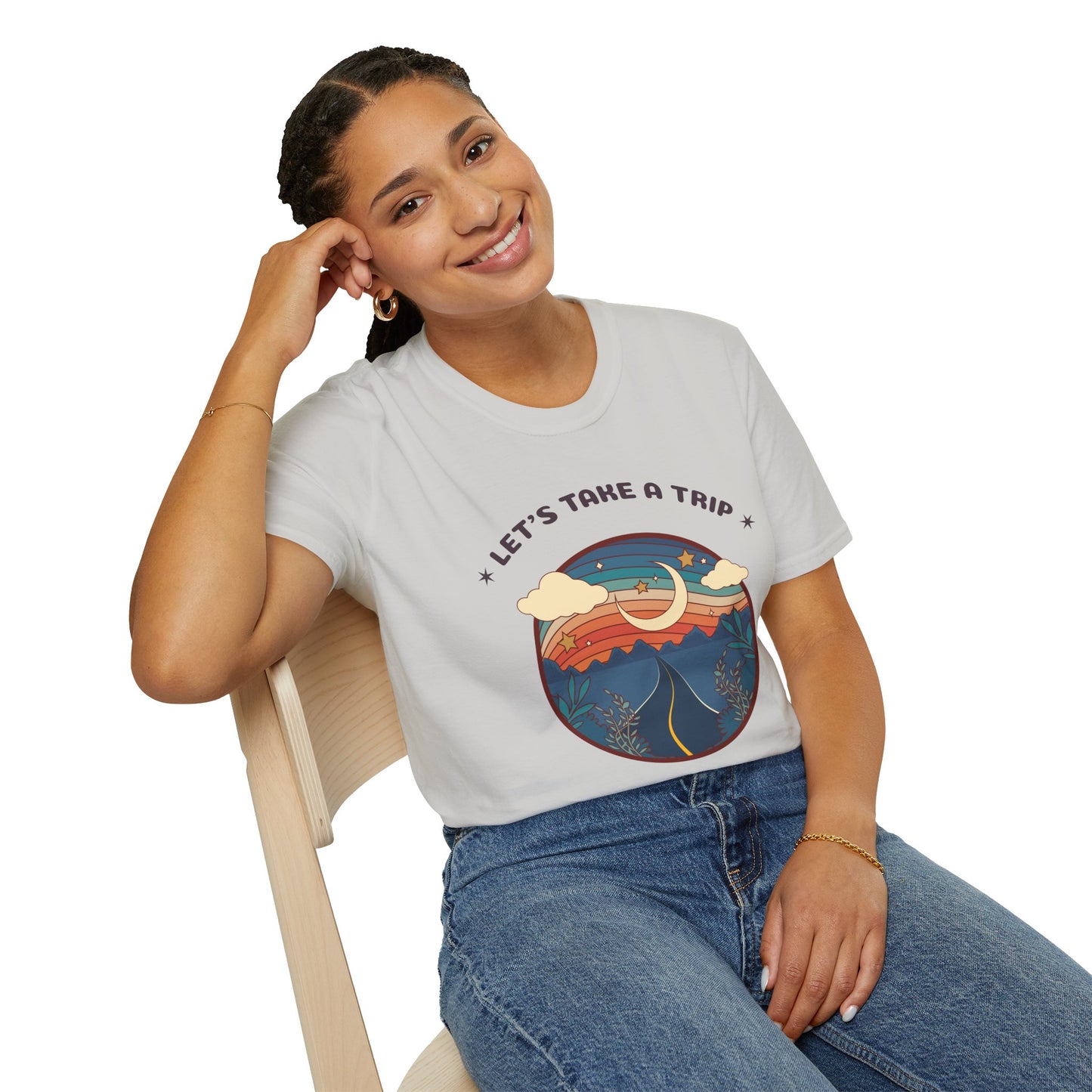 Retro T Shirt, Retro Design Shirt, Retro Art Tee Shirt, T-shirt with Retro Style