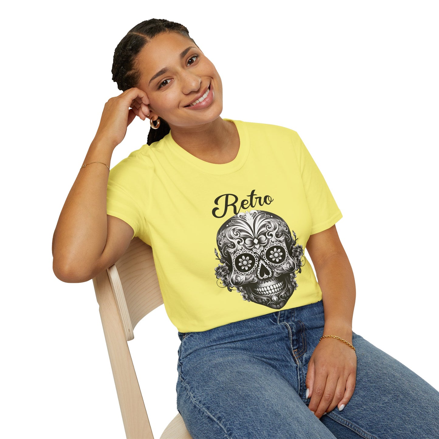 Retro T Shirt, Retro Design Shirt, Retro Art Tee Shirt, T-shirt with Retro Style