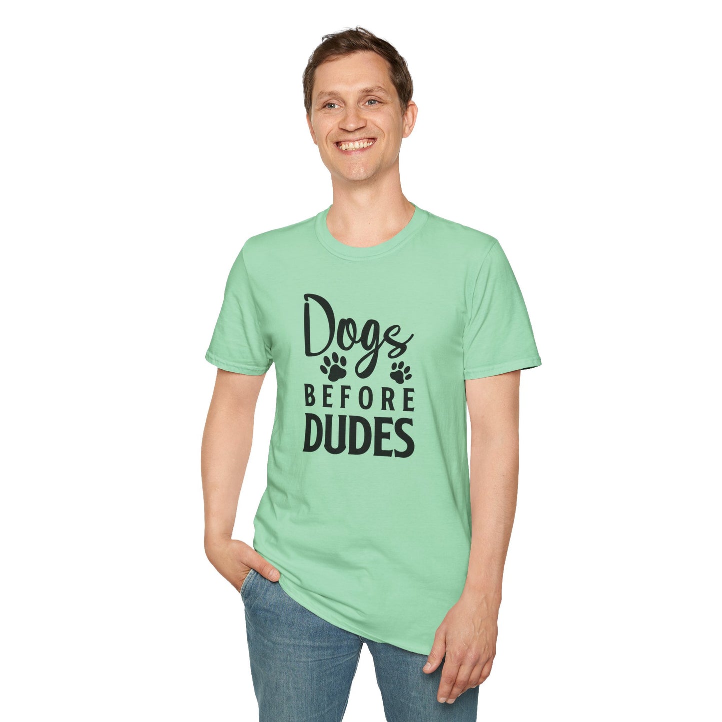 Dog Slogan T Shirts Funny Quotes Tee Unisex Softstyle Cotton Tee 100 Percent Ring Spun