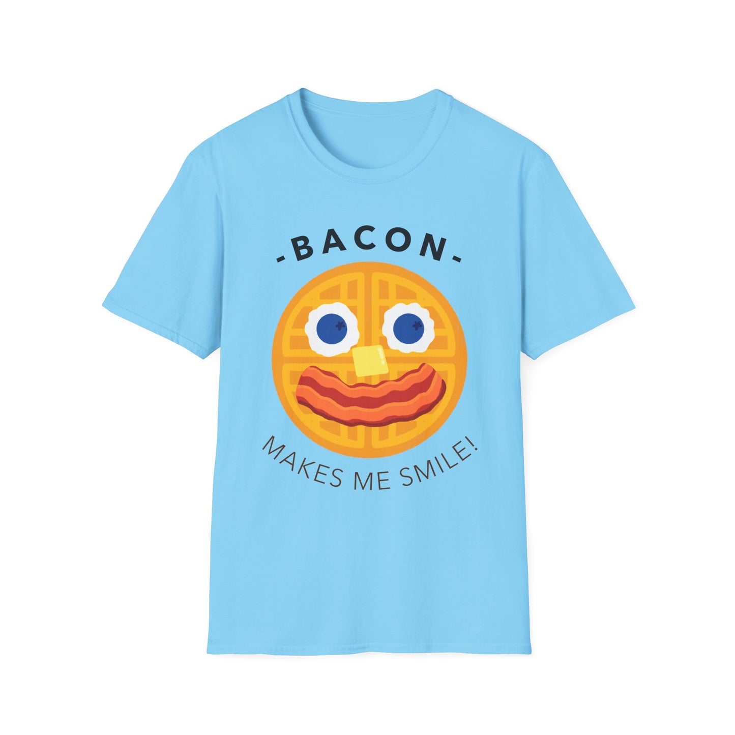 Food Tees, Funny Food T Shirts, Funny T Shirts, Bacon and Egg T Shirt, Egg and Bacon Shirt