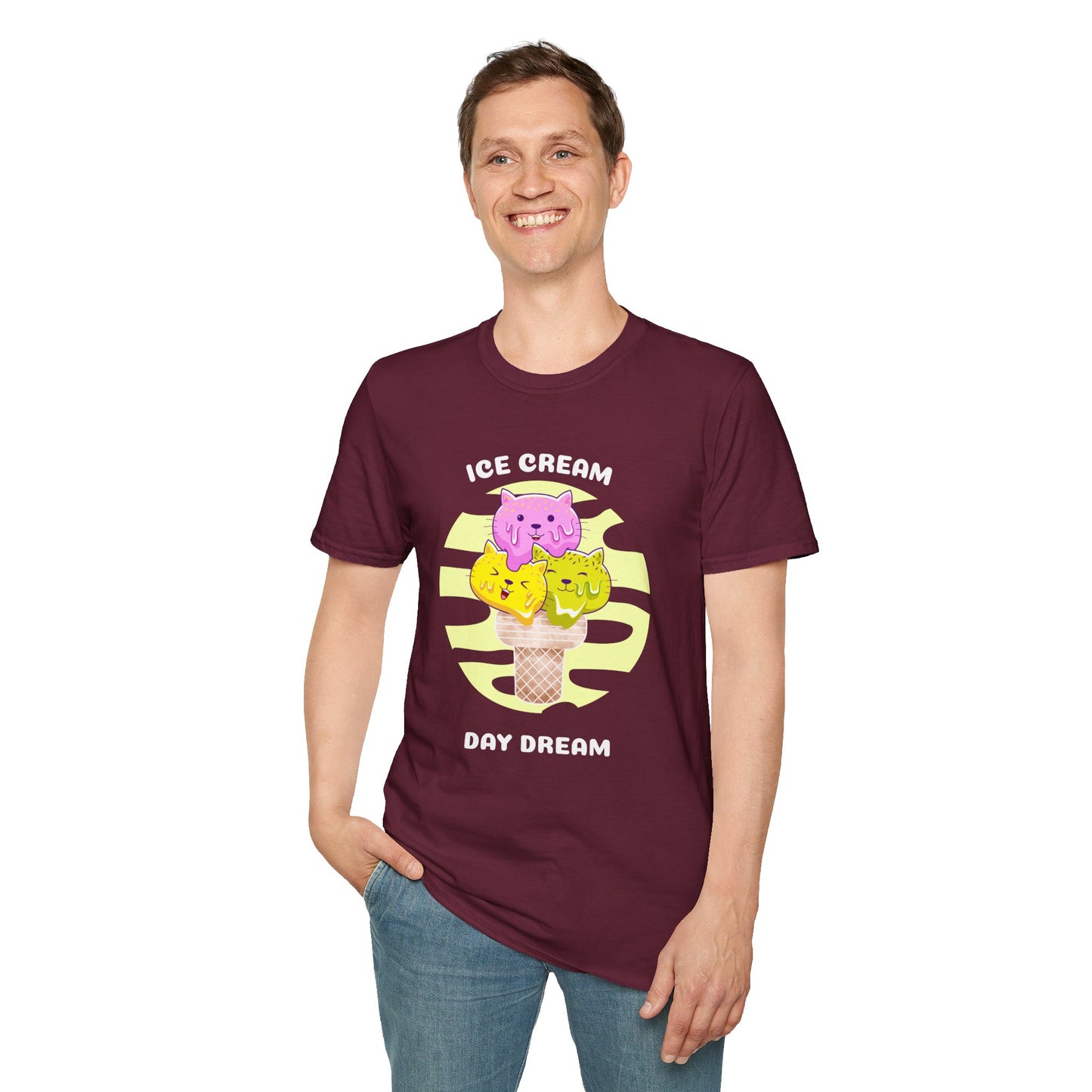 Food Tees, Funny Food T Shirts, Funny T Shirts, Shirt with Food, Junk Food Tees, Shirt with Ice Cream, Ice Cream T-Shirt