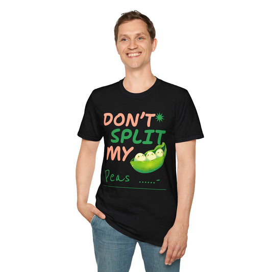 Food Tees, Funny Food T Shirts, Funny T Shirts, Shirt with Vegetables, Shirt with Peas