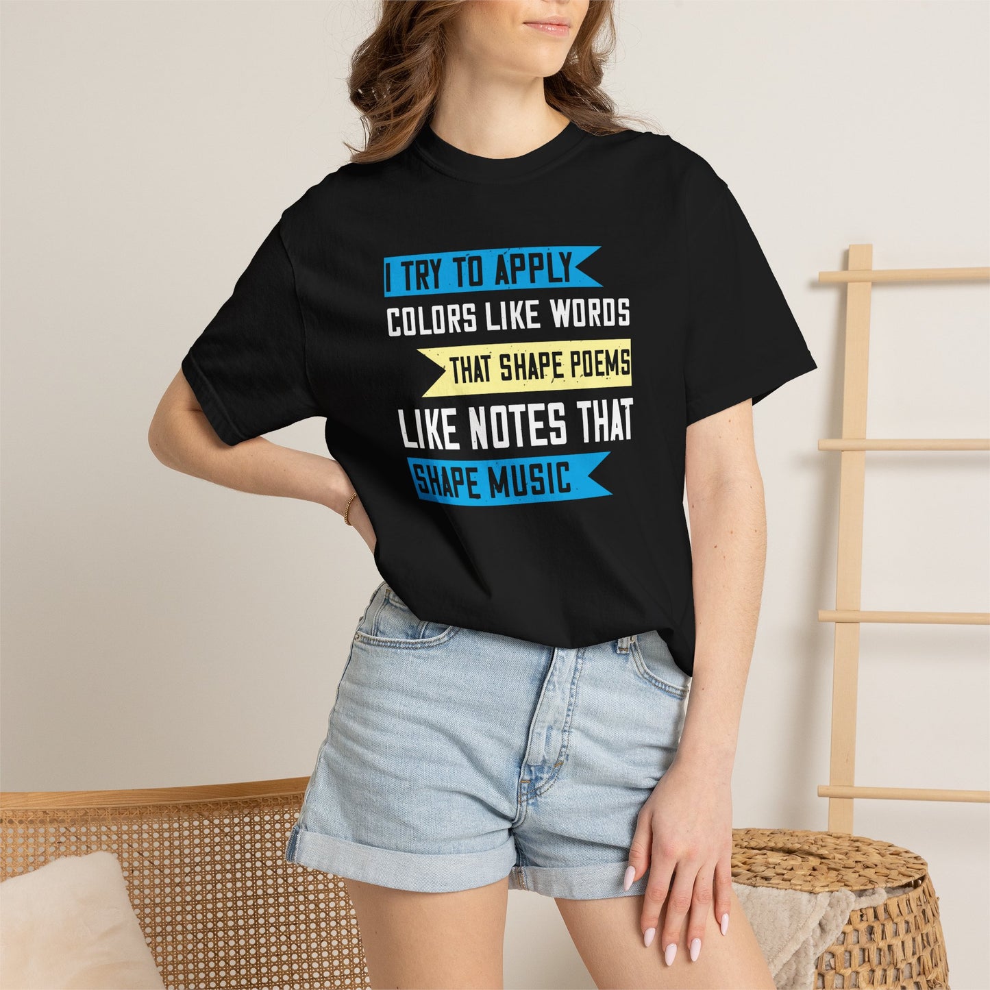 Music Graphic Design Unisex Cotton T-shirt m