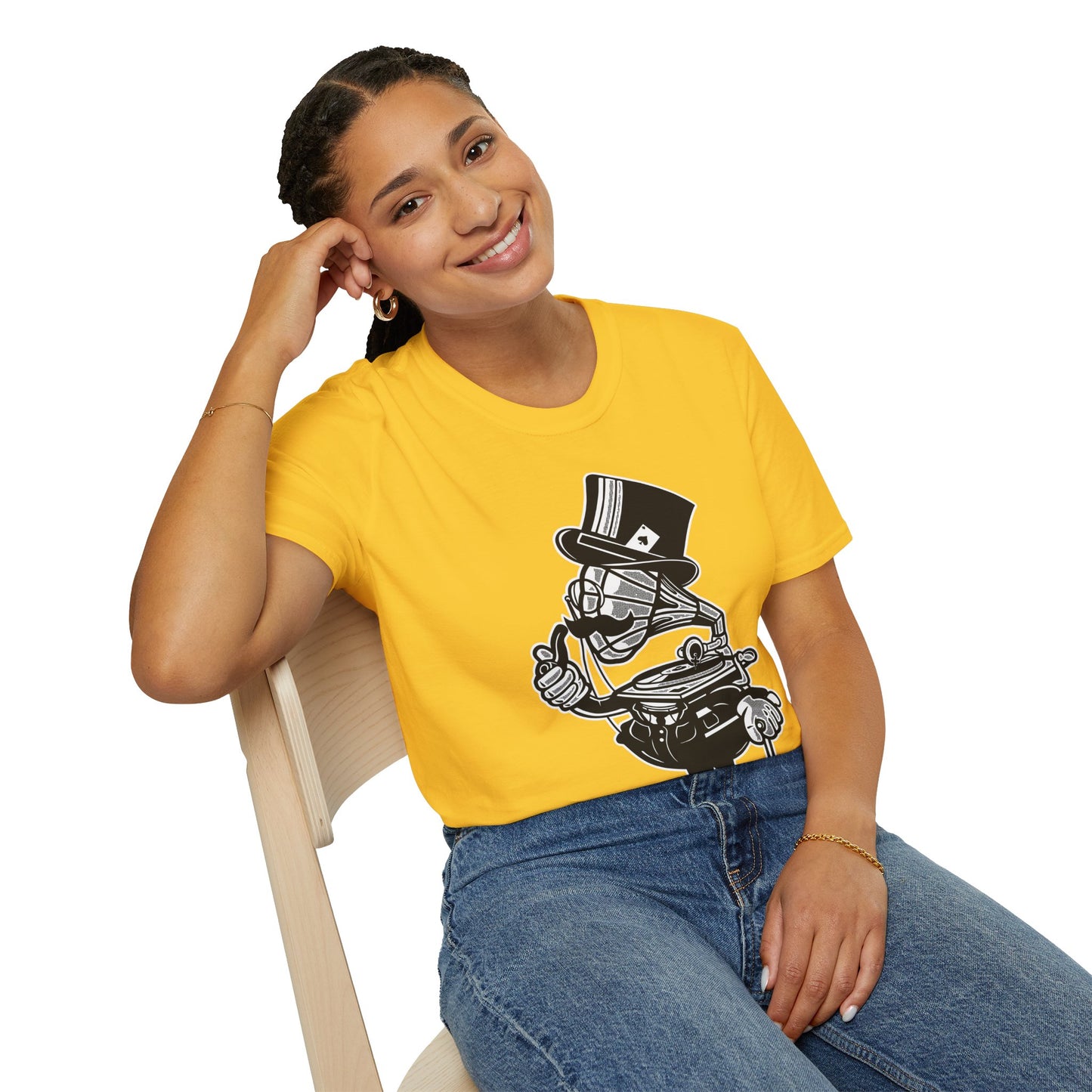 Cartoon T Shirt Animation T Shirt Funny Tee Shirt Unisex Gildan Softstyle 64000 Cotton Tee
