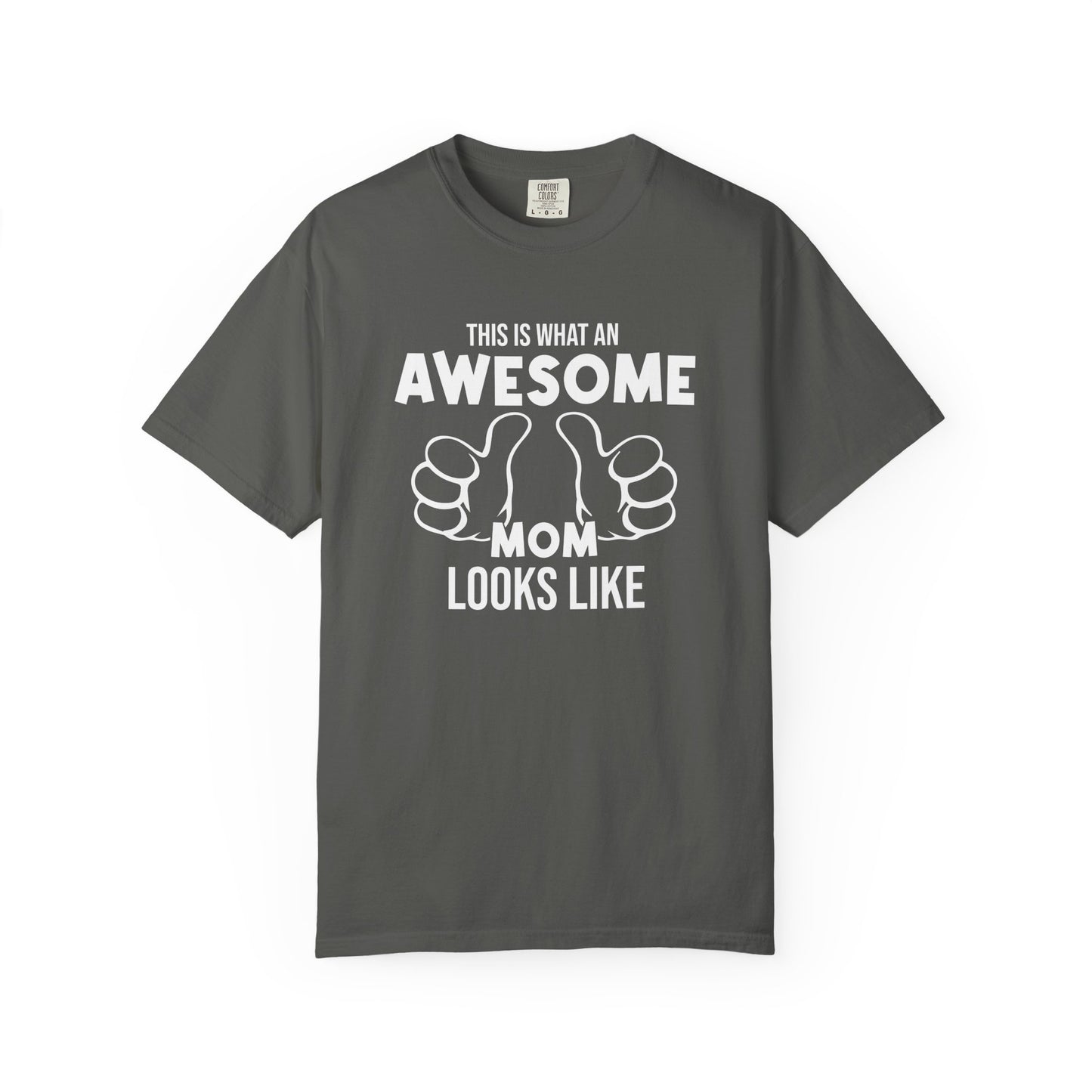 Mom T-shirt Mother's Day Mama Tee Unisex Comfort Colors Garment-Dyed Cotton h25