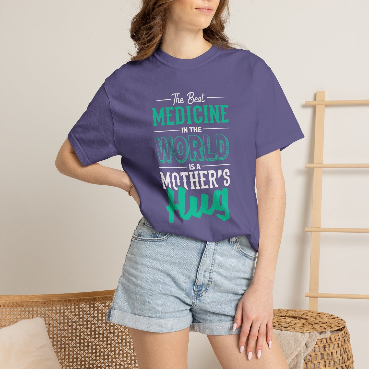Mom T-shirt Mother Day Mama Tee Unisex Comfort Colors Garment-Dyed Cotton h51