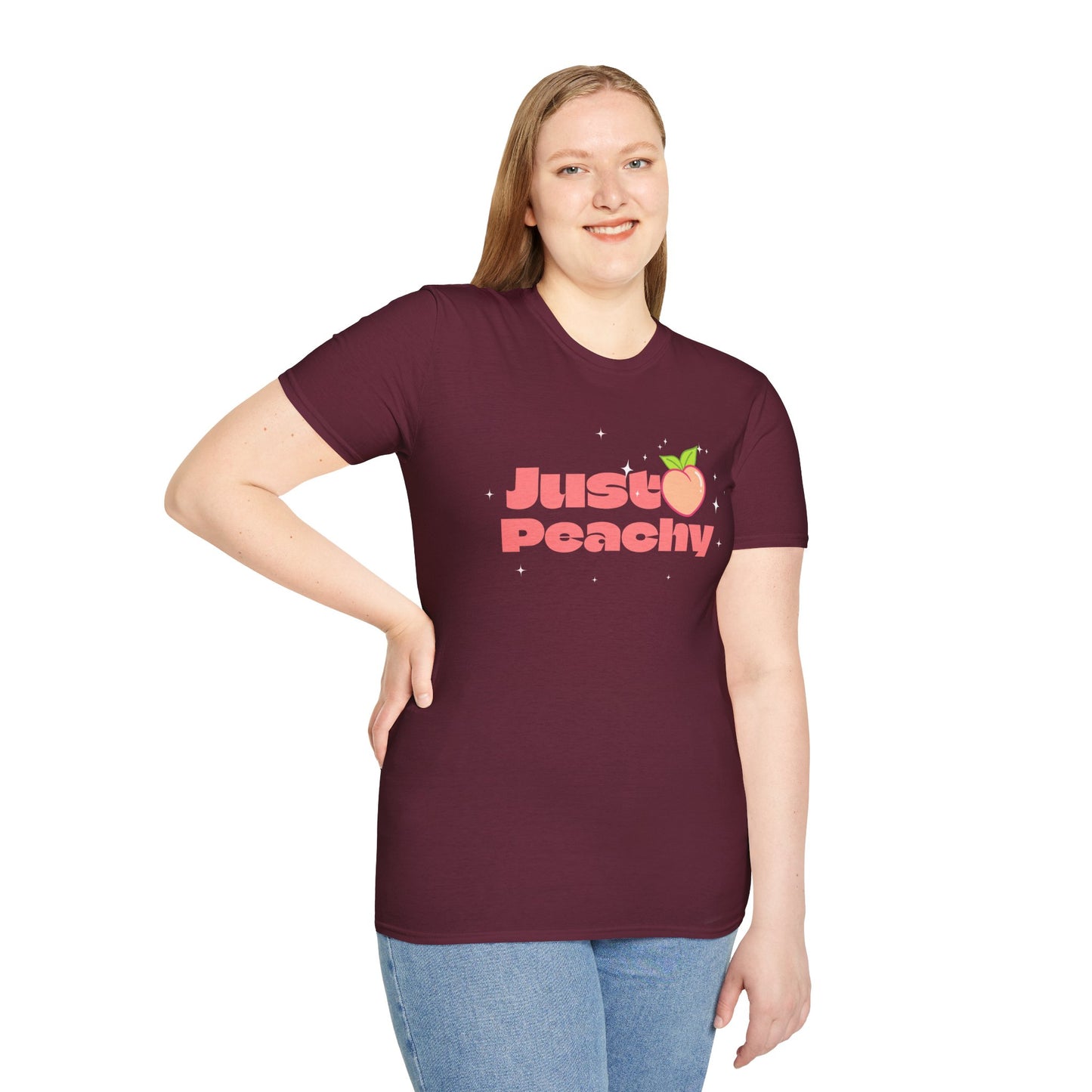 Food Tees, Funny Food T Shirts, Funny T Shirts, Shirt with Fruits, Shirt with Peach
