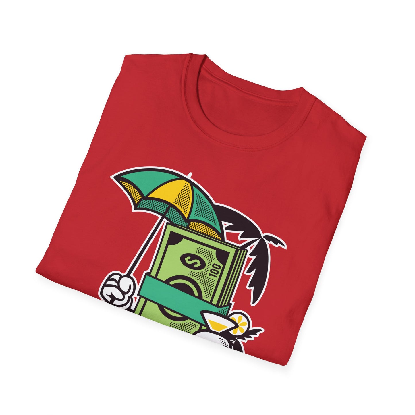 Cartoon T Shirt Animation T Shirt Funny Tee Unisex Softstyle Cotton Tee Art Design 64000