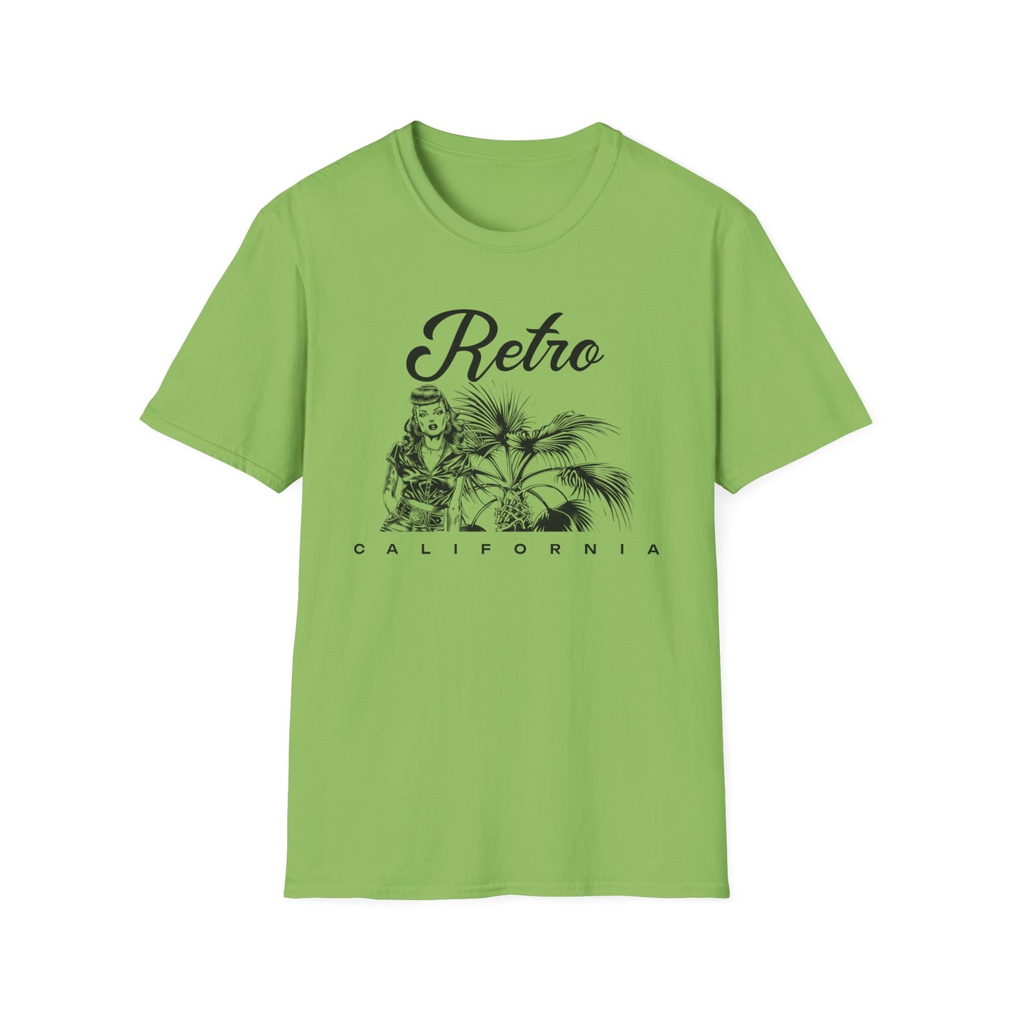 Retro T Shirt, Retro Design Shirt, Retro Art Tee Shirt, T-shirt with Retro Style