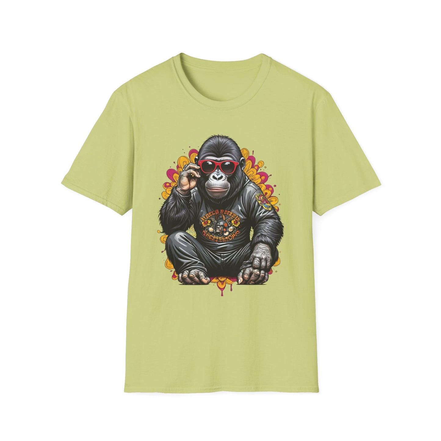 Animals Tees, Funny Animals Shirt, T Shirts with Funny Animals, T-Shirt with Gorilla, Monkey Tees