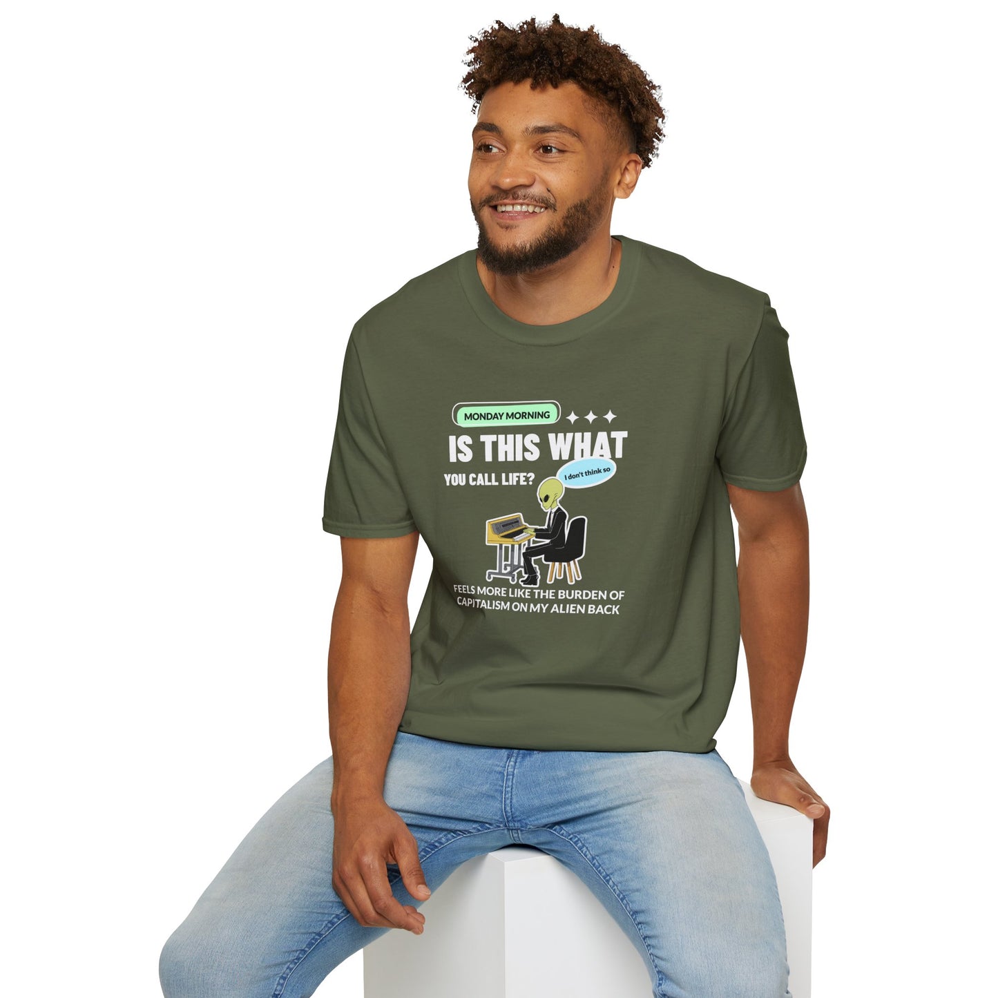 Funny T Shirts, UFO Tees, Funny Aliens Shirt - 32
