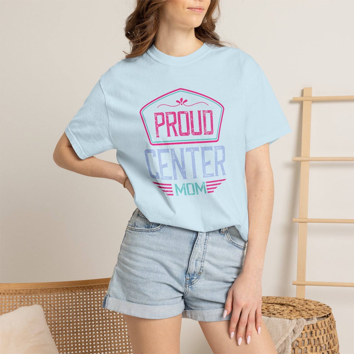 Mom T-shirt Mother Day Mama Tee Unisex Comfort Colors Garment-Dyed Cotton h89