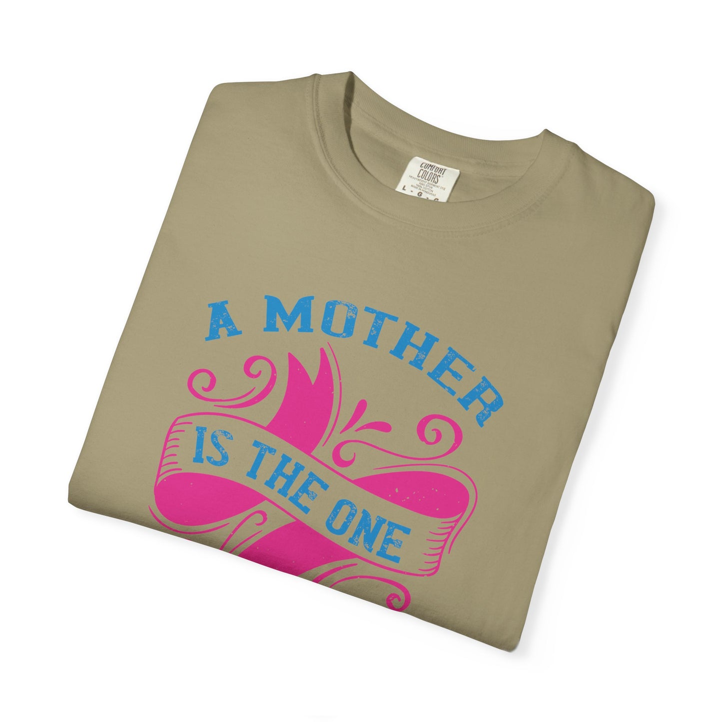 Mom T-shirt Mother Day Mama Tee Unisex Comfort Colors Garment-Dyed Cotton h54
