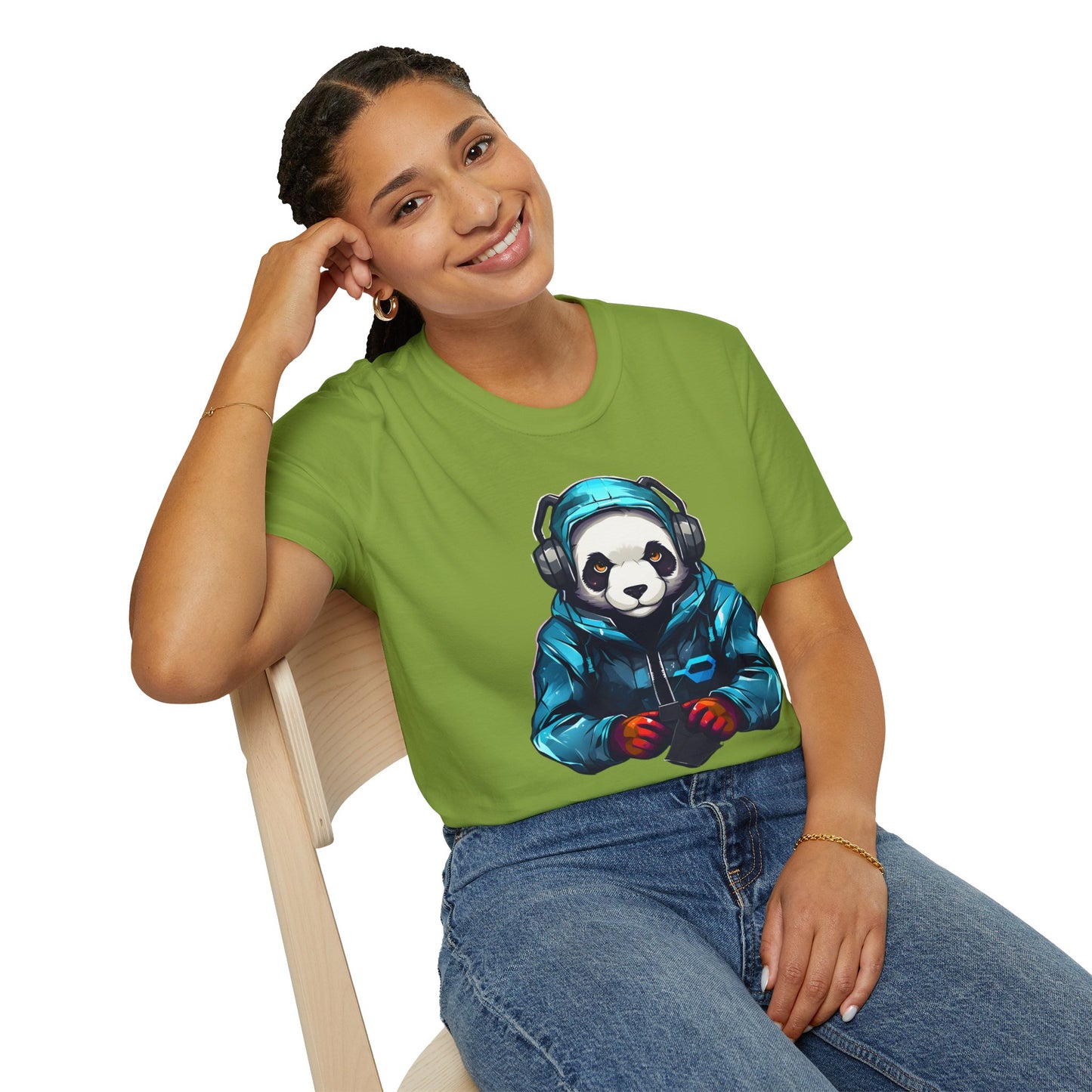 Animals Tees, Funny Animals Shirt, T Shirts with Funny Animals, T-Shirt with Panda, Panda Tees